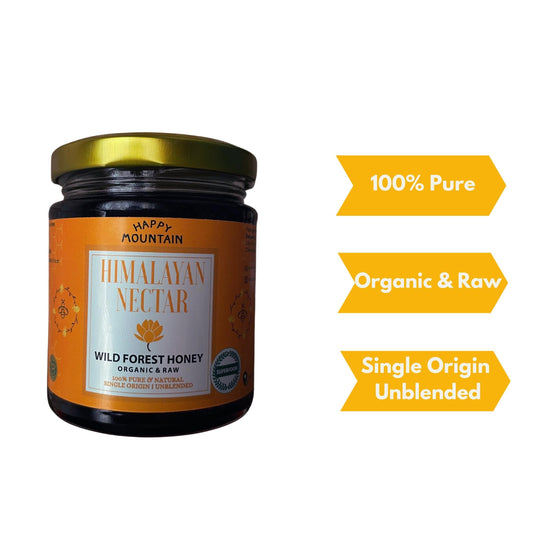 Happy Mountain™ - Himalayan Nectar Wild Forest Honey