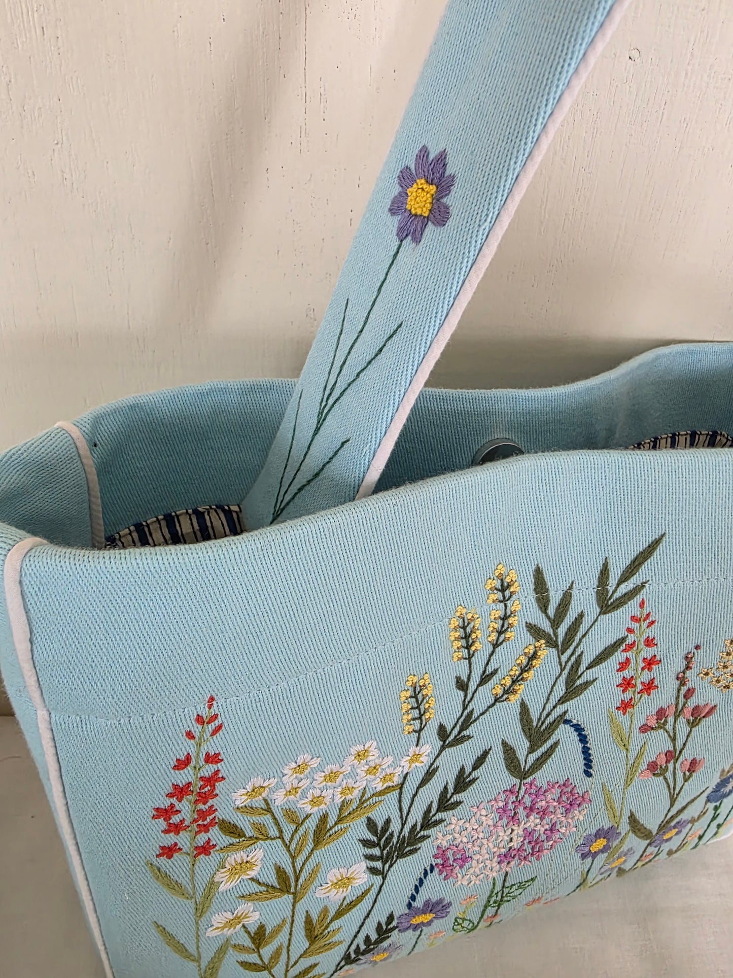 Bloom & Beyond - Hand-embroidered Kumstu bo Bag
