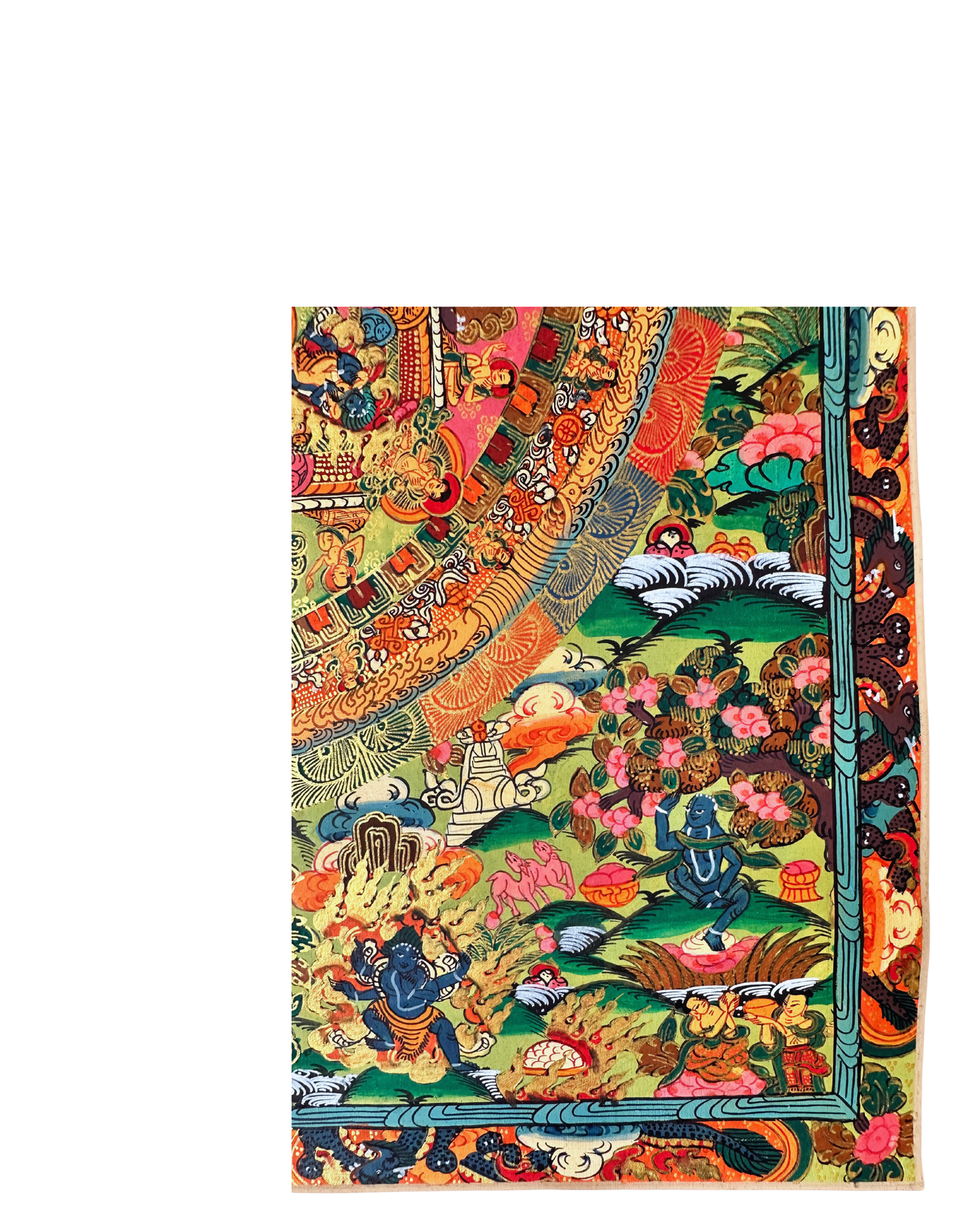 Buddha Mandala Thangka - a Timeless Symbol of Balance, Blessing, and Inner Harmony