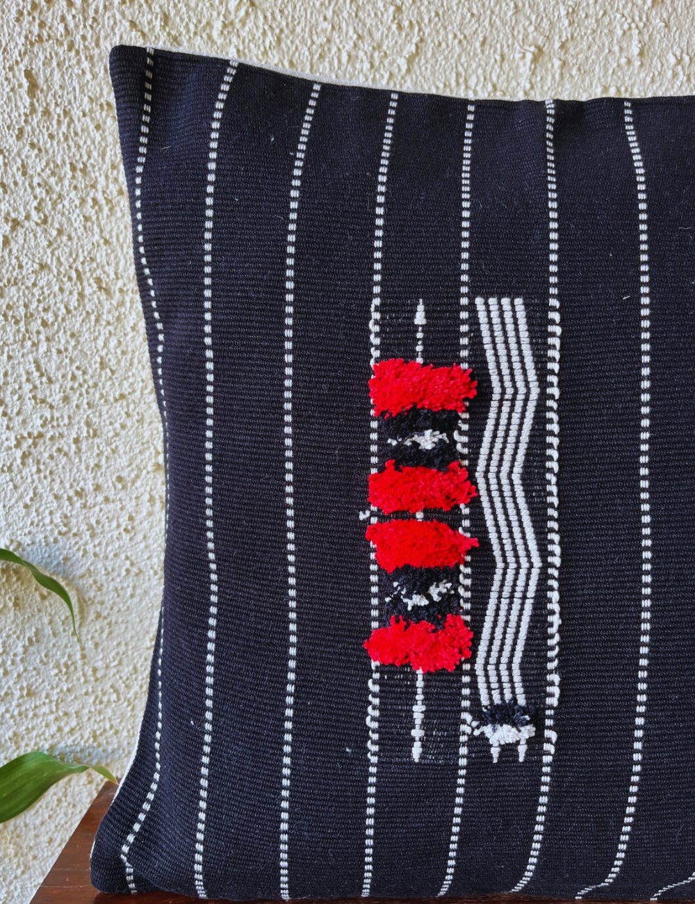 Chizami Weaves - Loin Loom Handwoven Cushion Cover Set - Naga Spear (Set of 2)