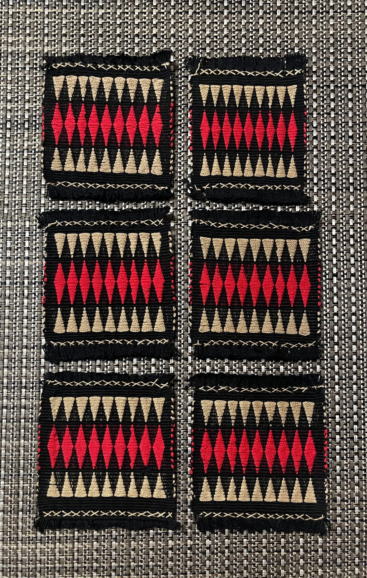 Chizami Weaves - Handwoven Coasters (Set of 6)