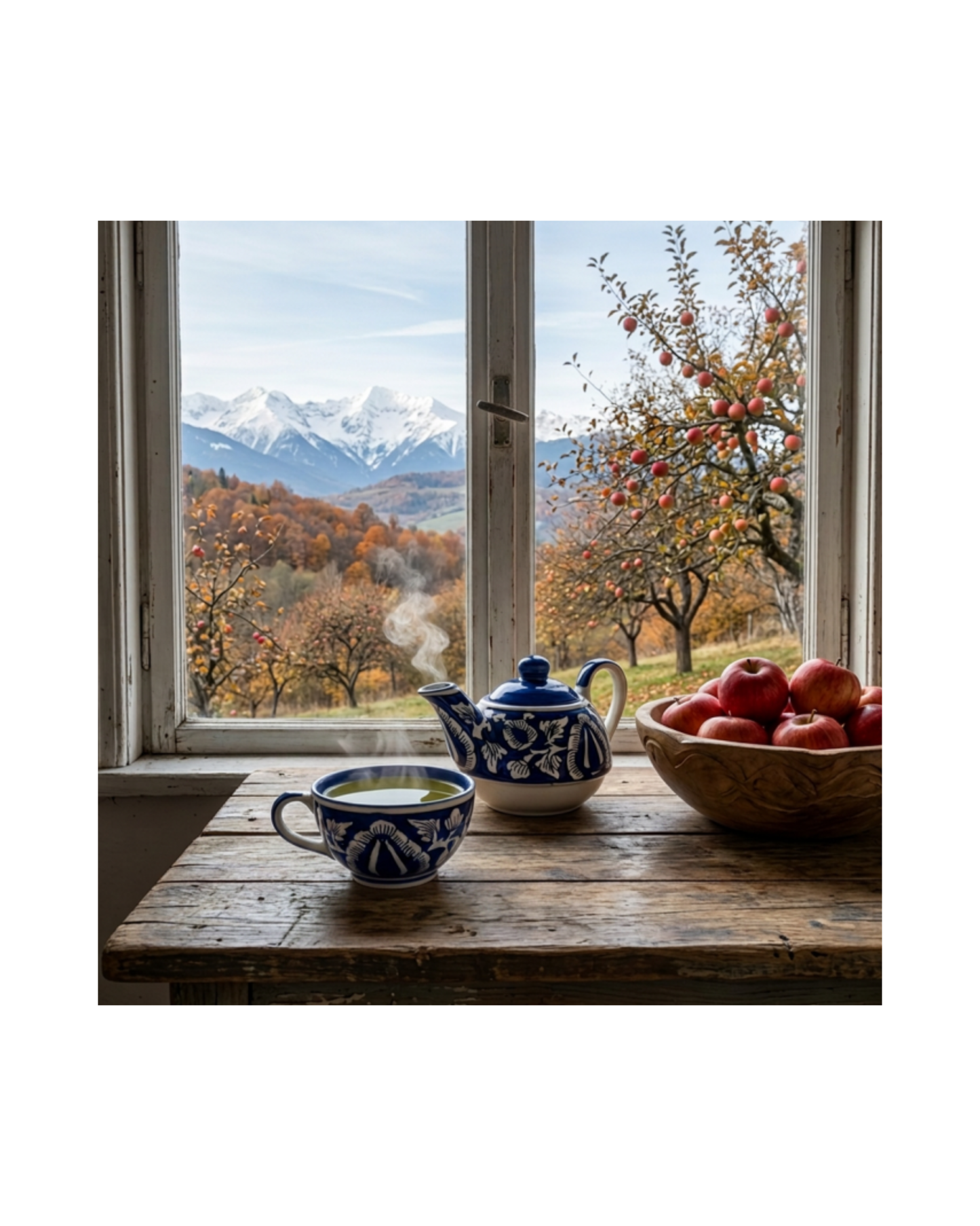 Teapot and Cup -MidnightBlue - A Complete Solo TeaSet