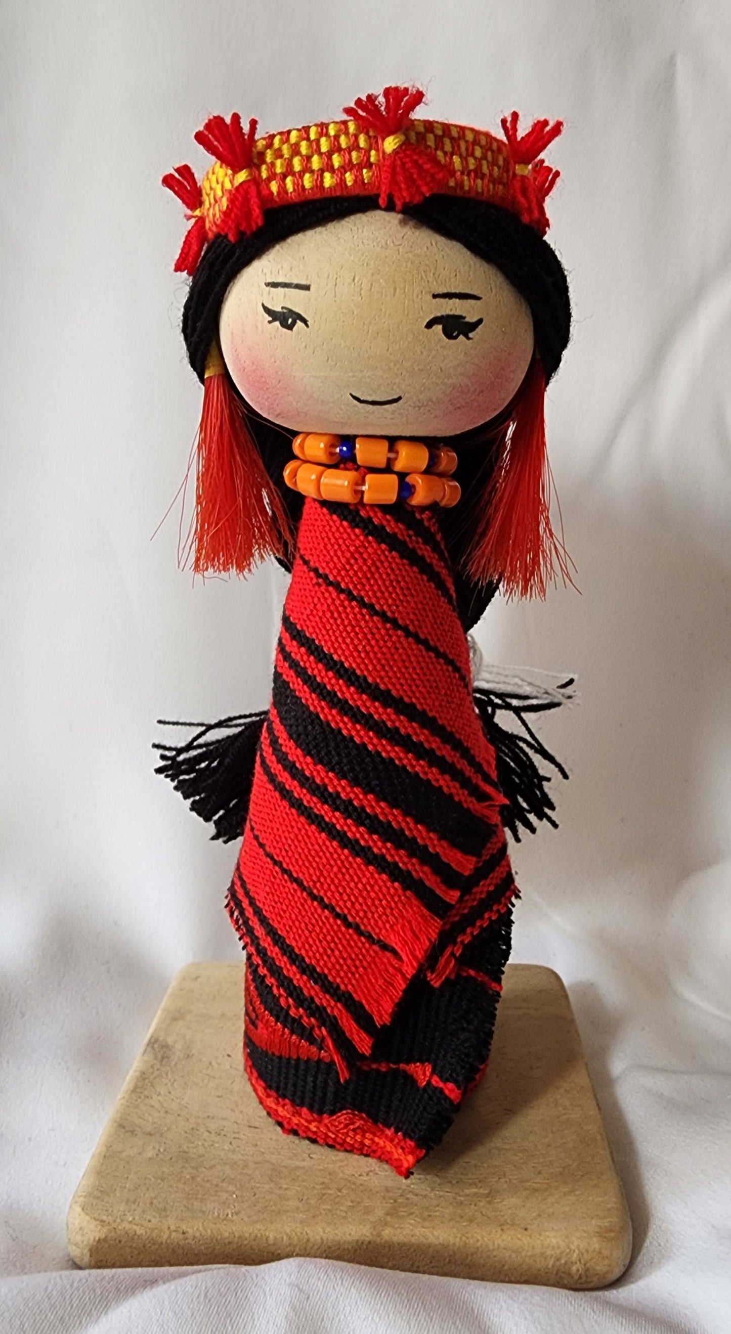 Ikali - Little Naga - Sangtam Couple - Wooden Doll Pair