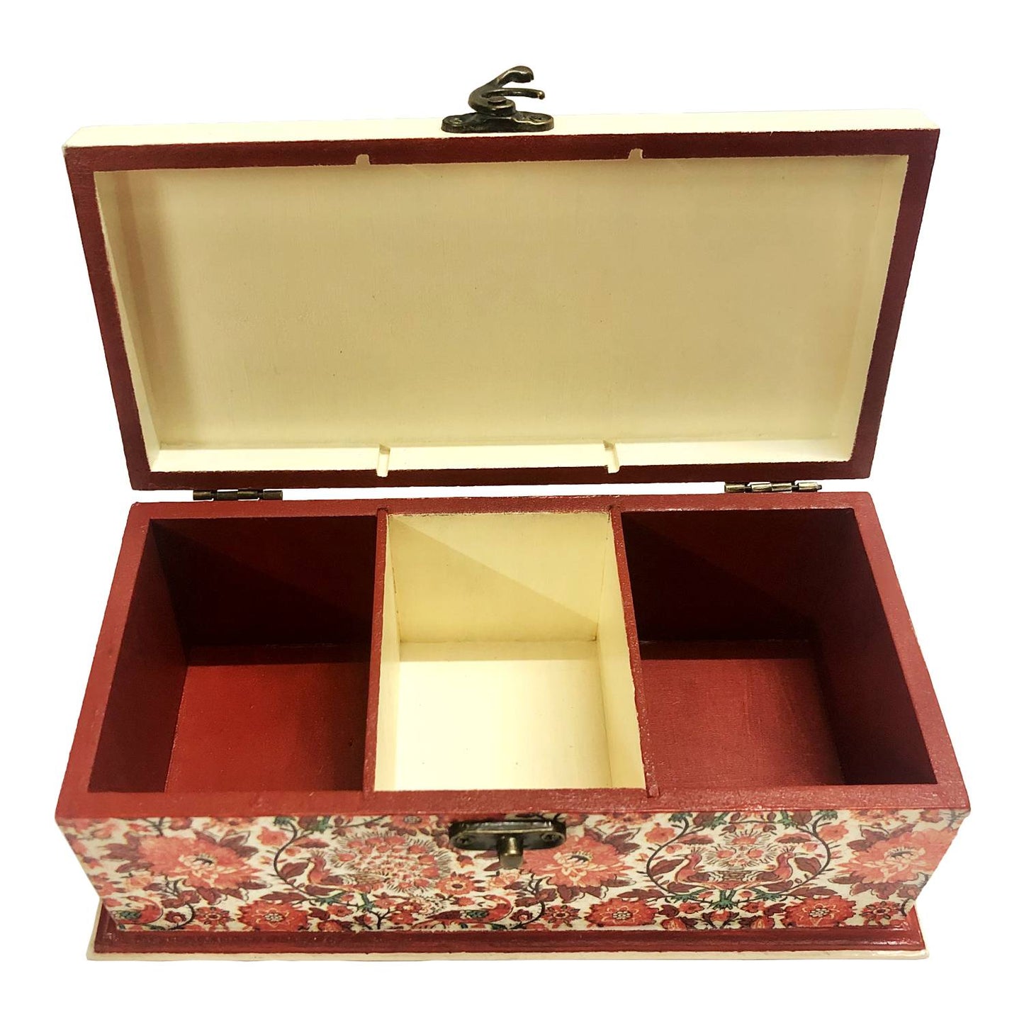 Krafty Koala Regal Terracotta tea box open