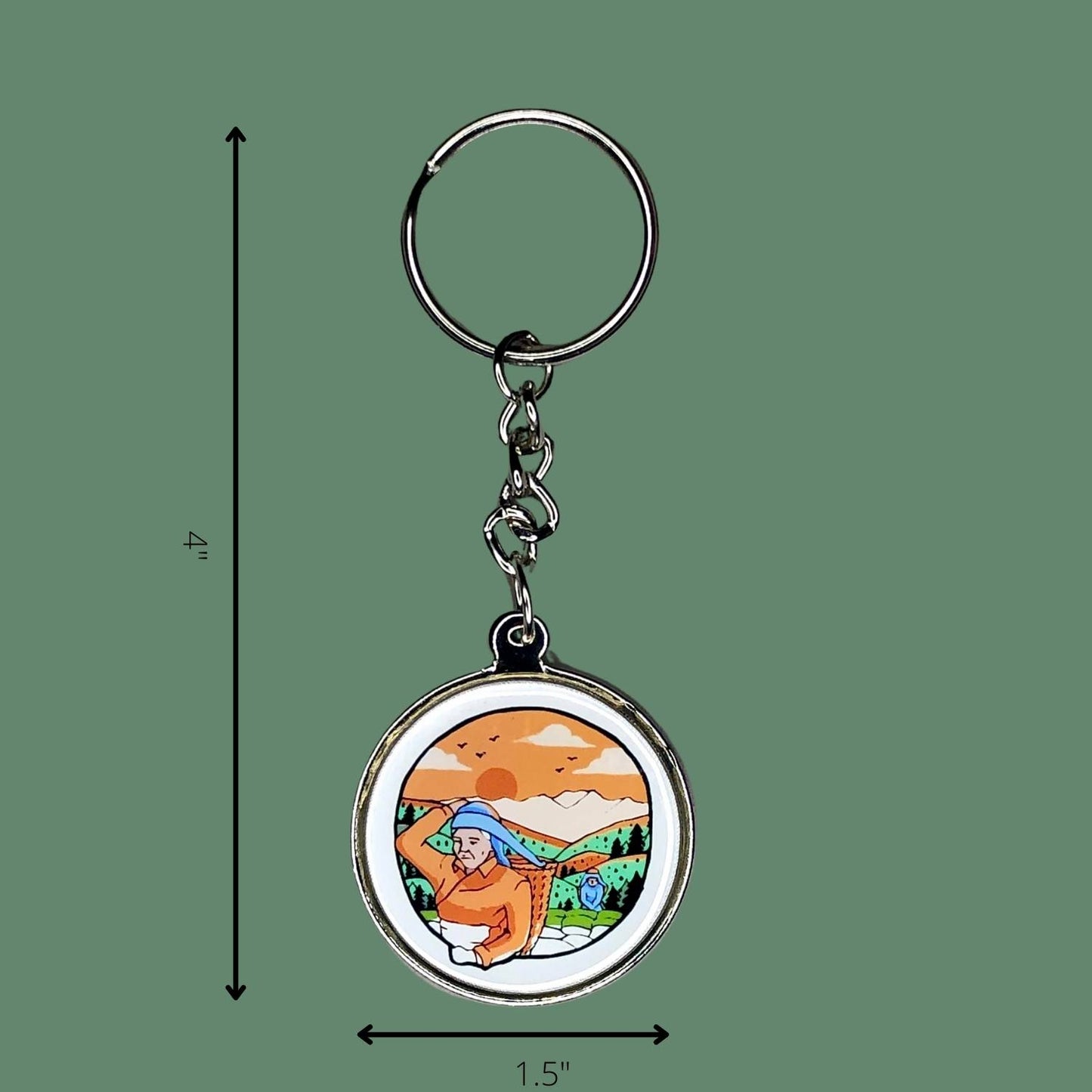 Keychain - The Tea-Plucker