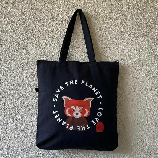 Katha Kathan Canvas Tote - Save the Planet