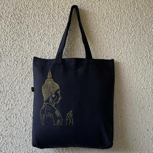 Katha Kathan Canvas Tote - Buddha Bliss