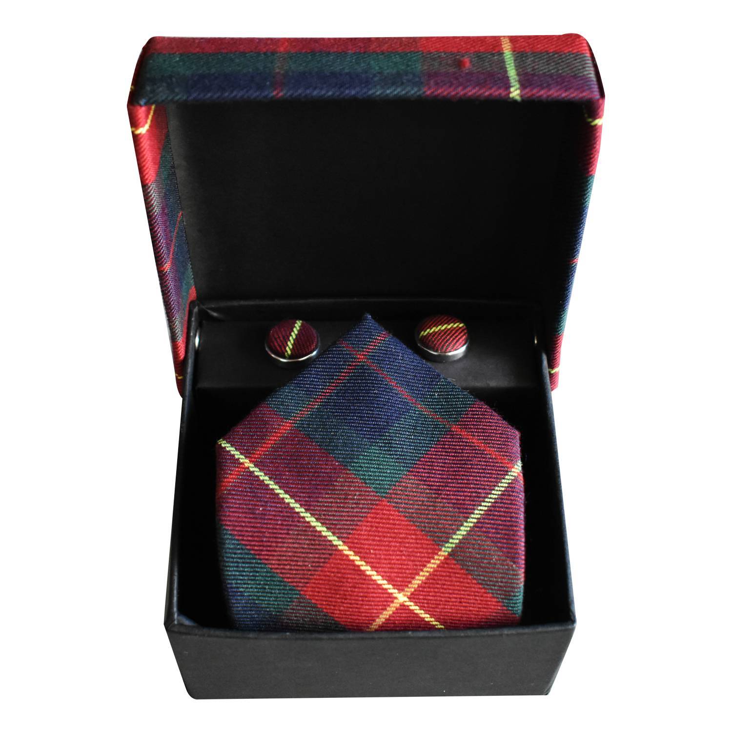 Himalayan Knot - Pokhari Row Tie and Cufflink in box