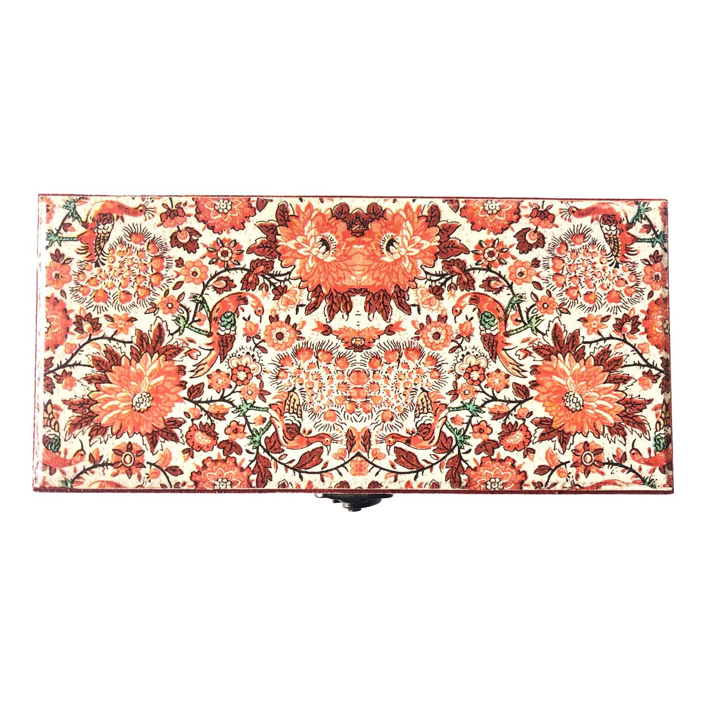 5. Regal Terracotta tea box motif