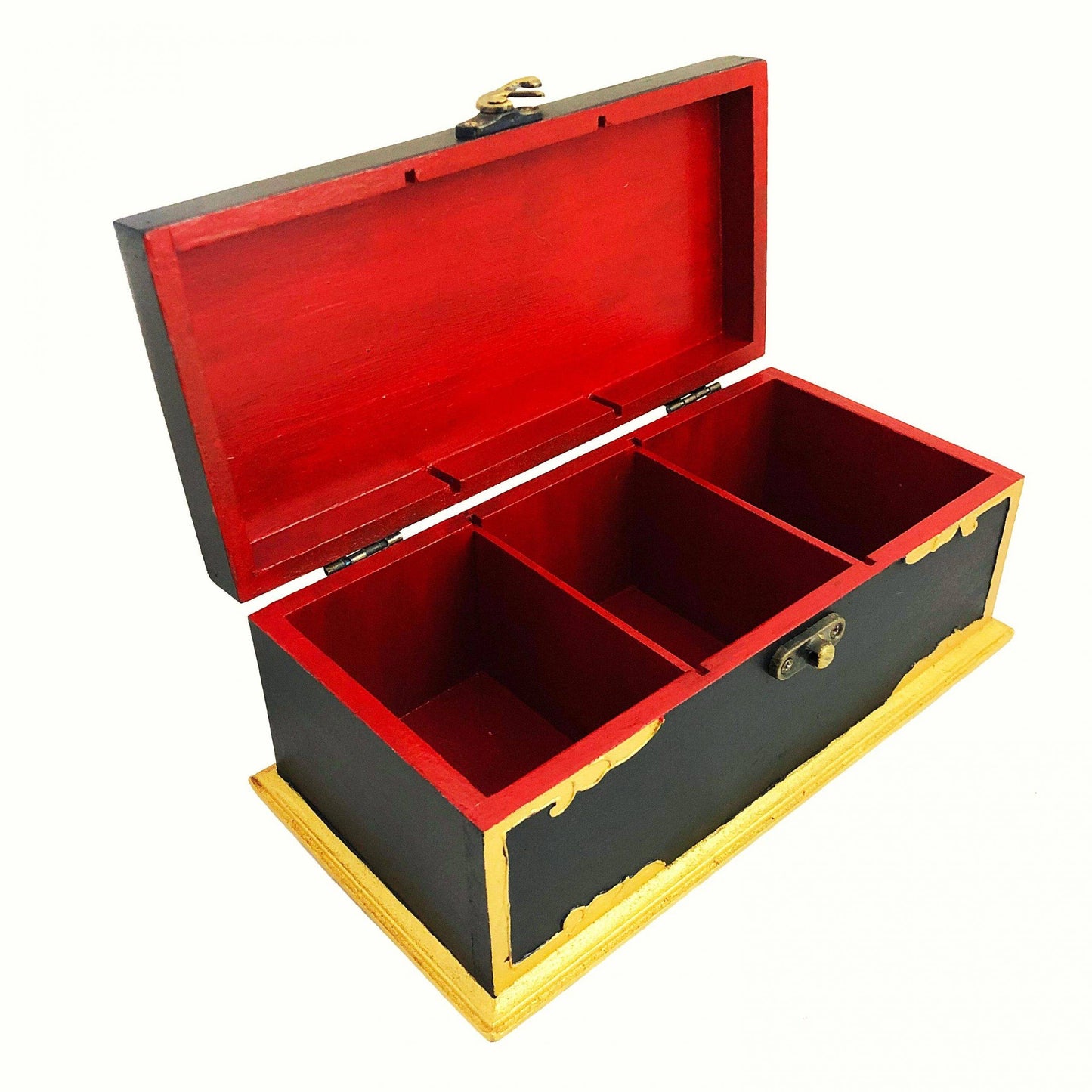 Mighty Dragon - Tea Box - Open Side - Bodhi Craft Studio