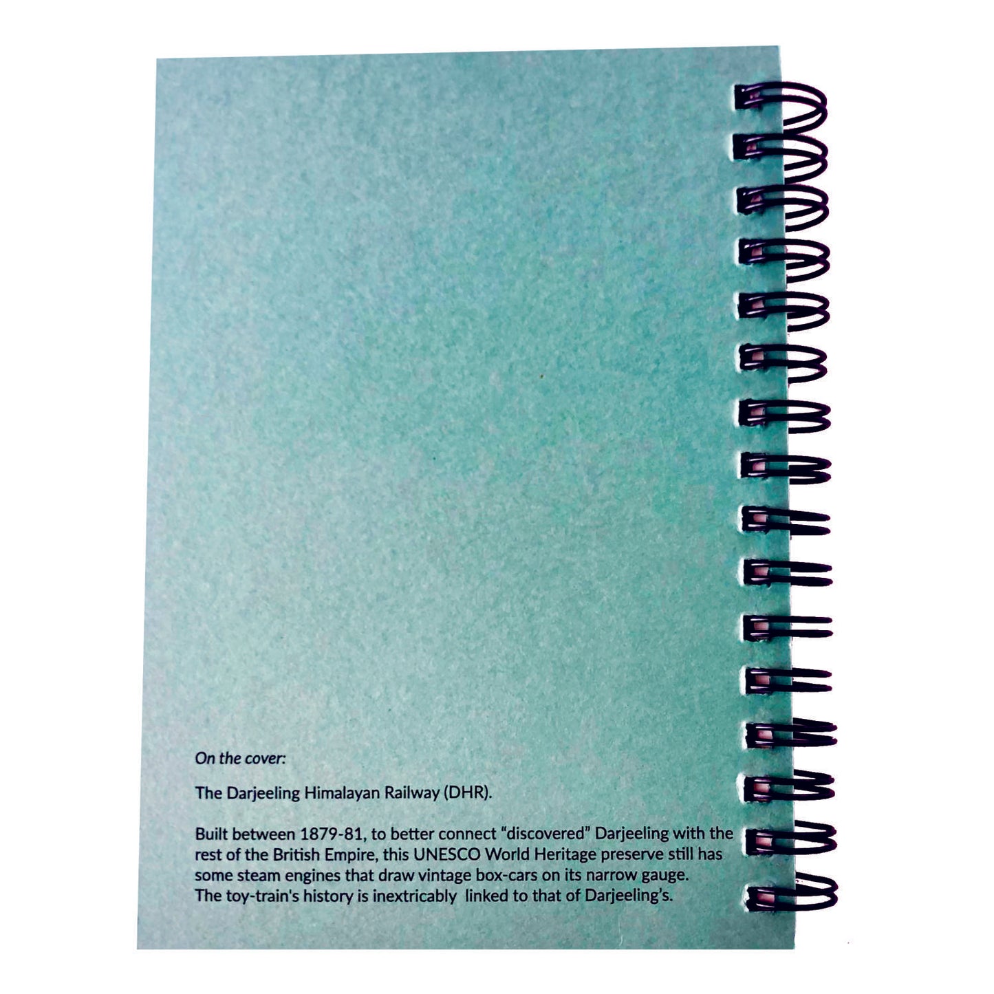 Darjeeling Life Series Notebook - Darjeeling Himalayan Railway (inside)
