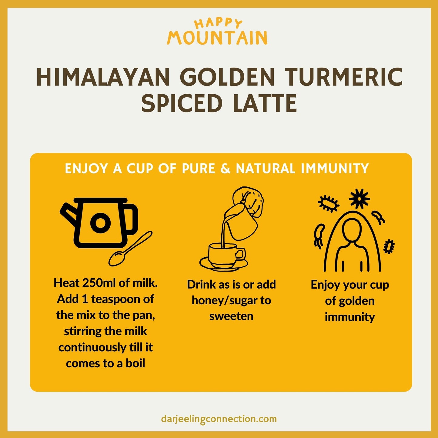 How to Brew a Perfect Cup of Turmeric Latte - Source of Vitamins & Minerals -Darjeeling Connection