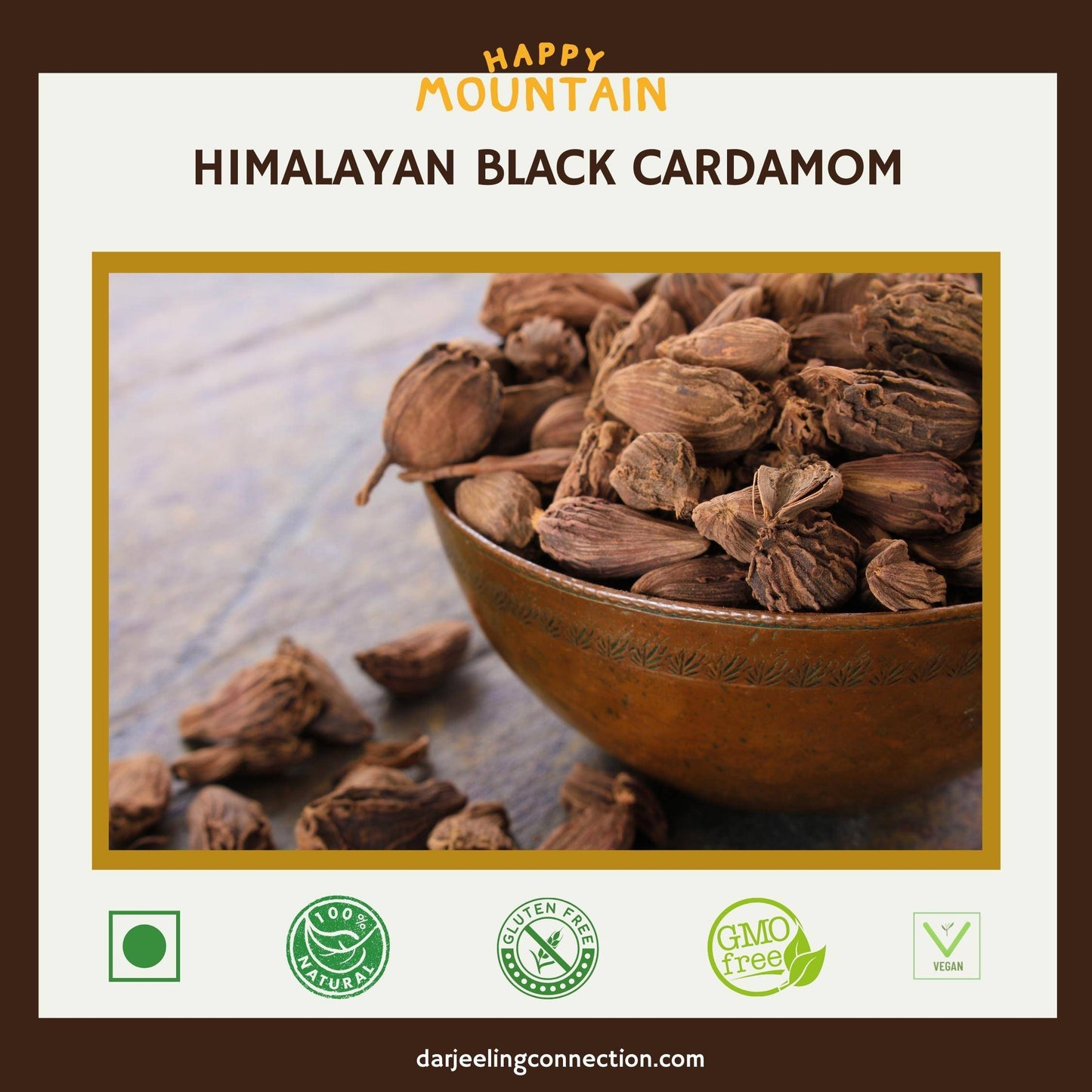 Himalayan Black Cardamom - Happy Mountain
