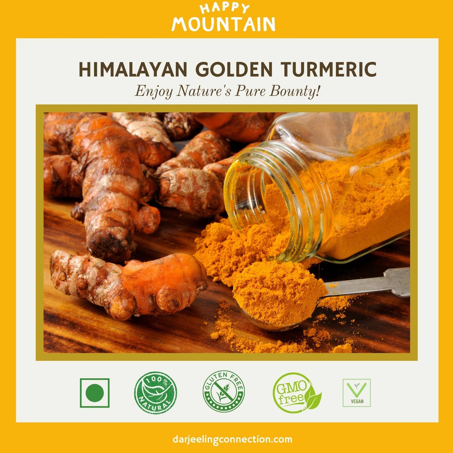 Benefits of Himalayan Golden Turmeric - Darjeeling Connection