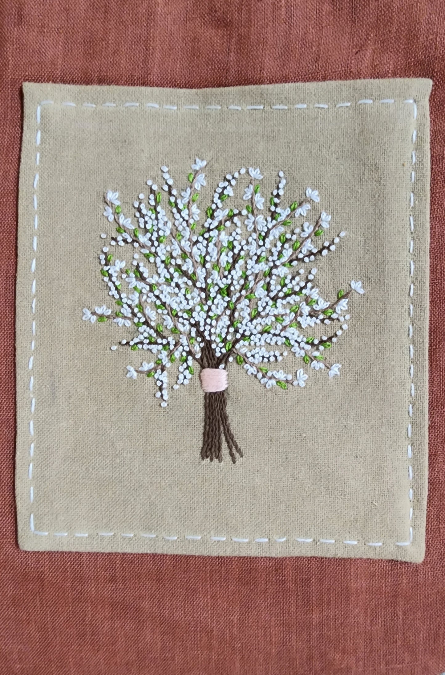 Ikali - Babies Breathe - Hand-embroidered Tote