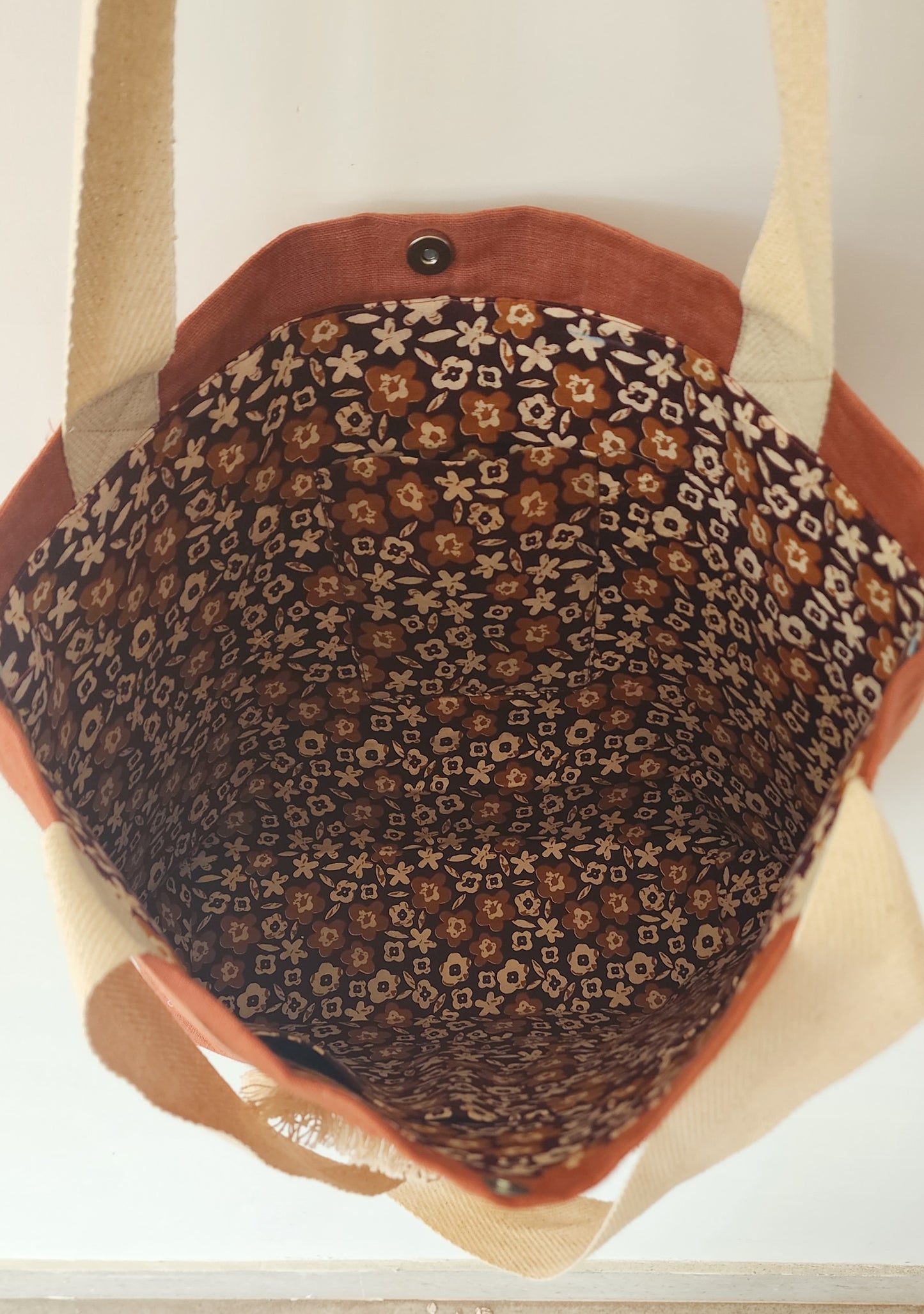 Ikali - Bouquet - Hand-embroidered Tote