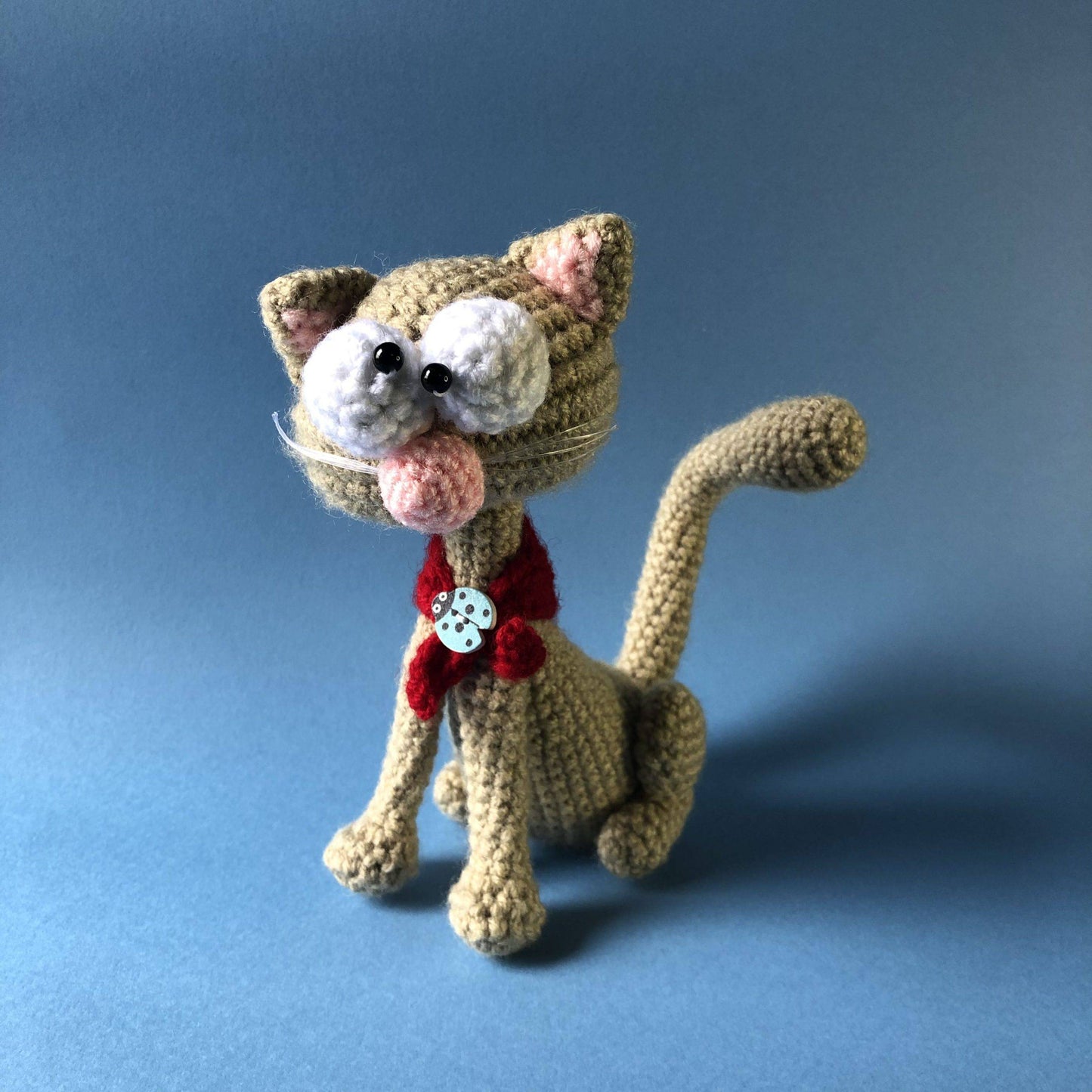 Detective Nakata Cat Crochet Toy - Magical Beings