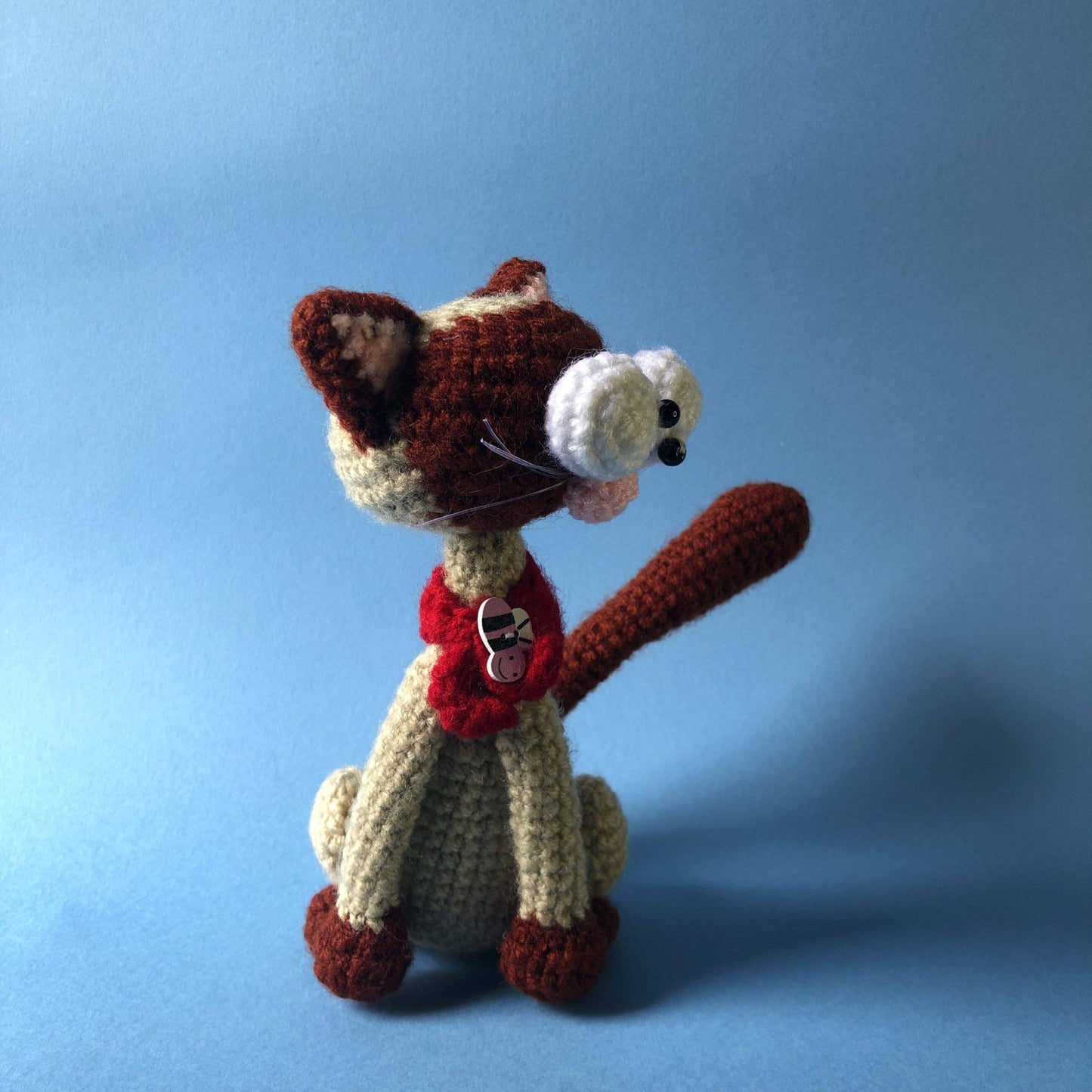 Detective Nakata Cat Crochet Toy - Magical Beings