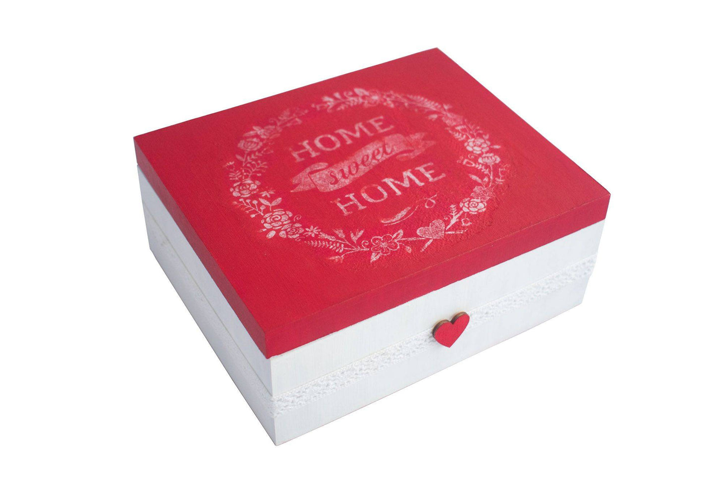 Krafty Koala Sweet Home handmade Tea Box closed