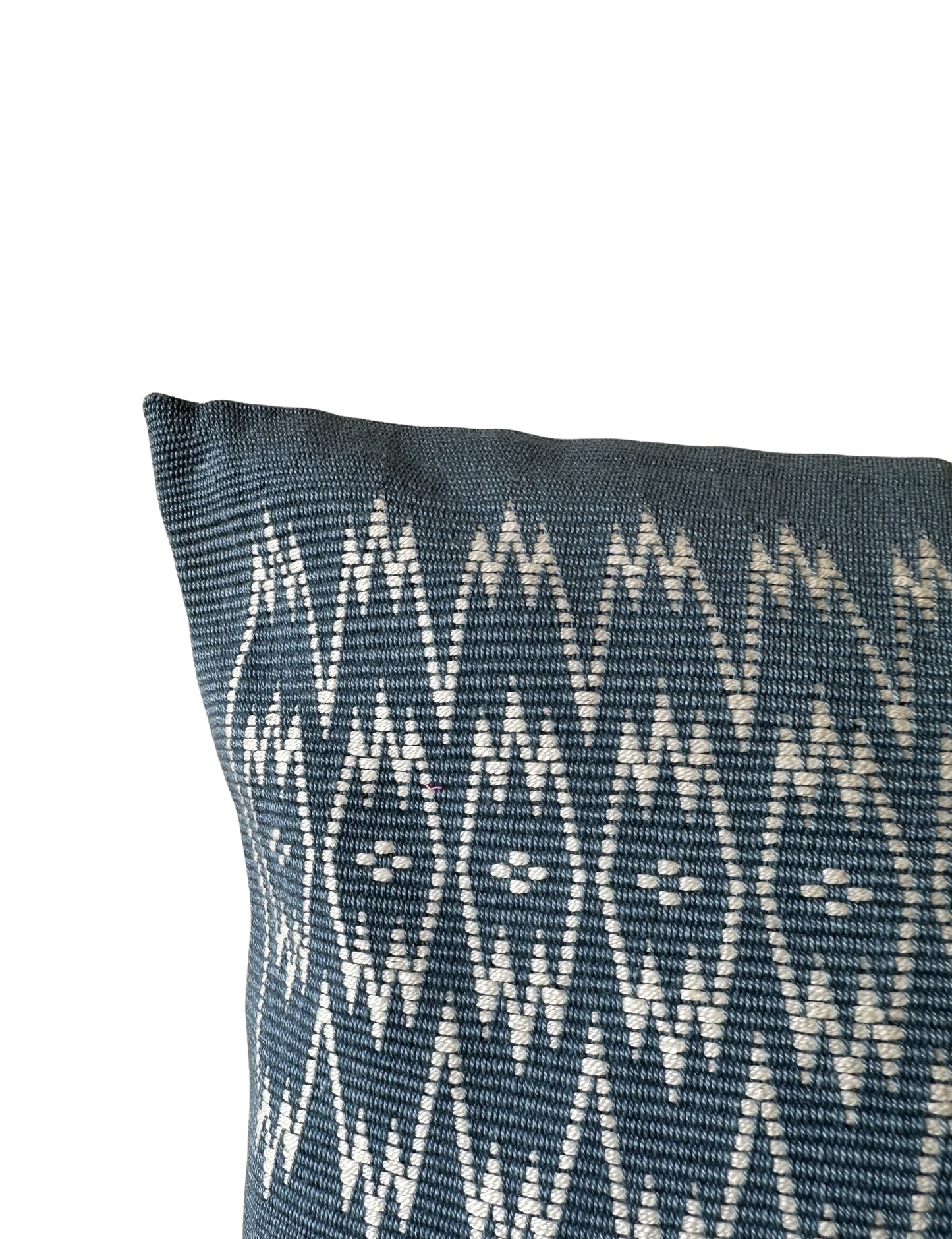 Chizami Weaves - Loin Loom Handwoven Cushion Cover Set in Powder Blue (Set of 2)