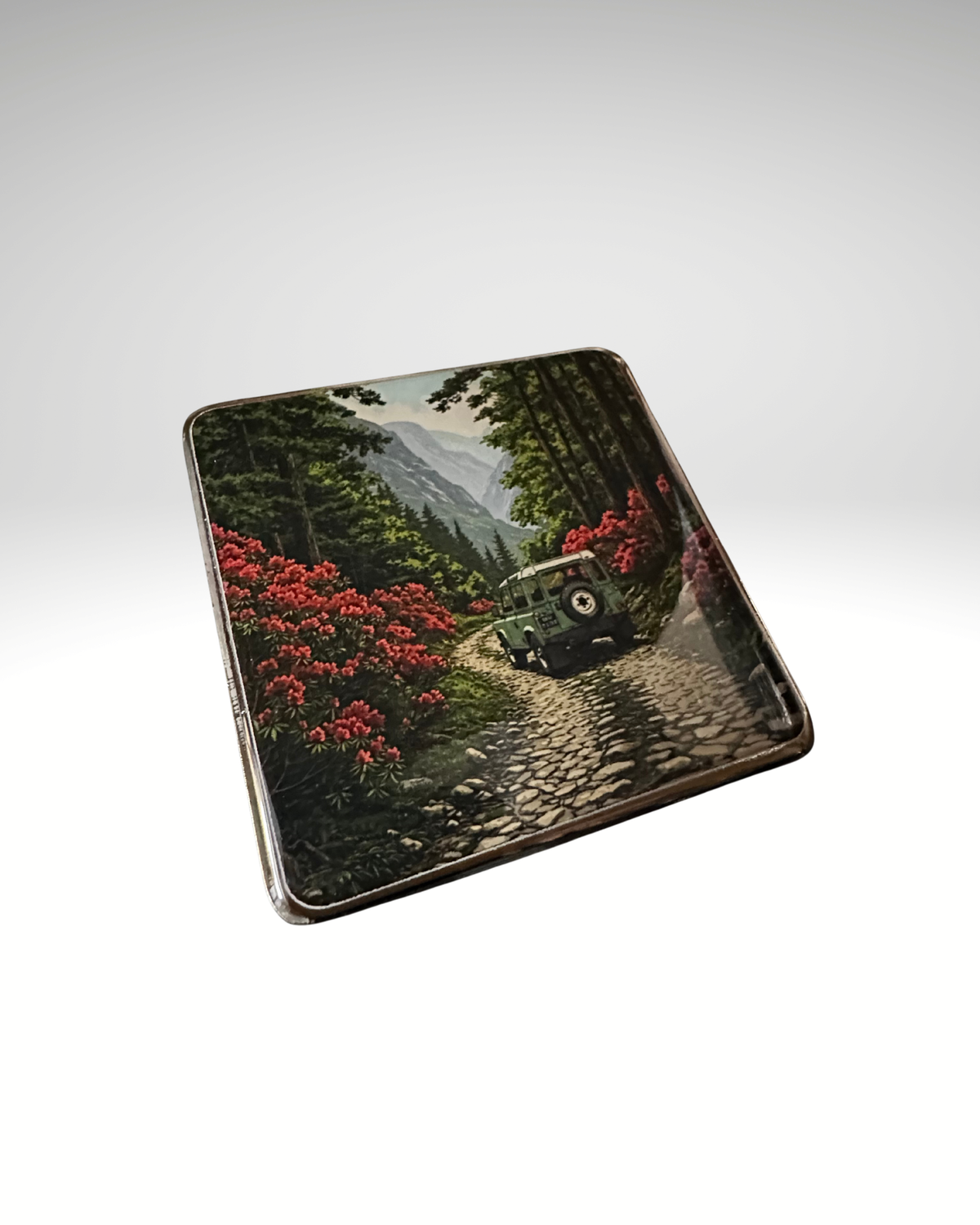 Sturdy Fridge Magnet in Steel - Land Rover