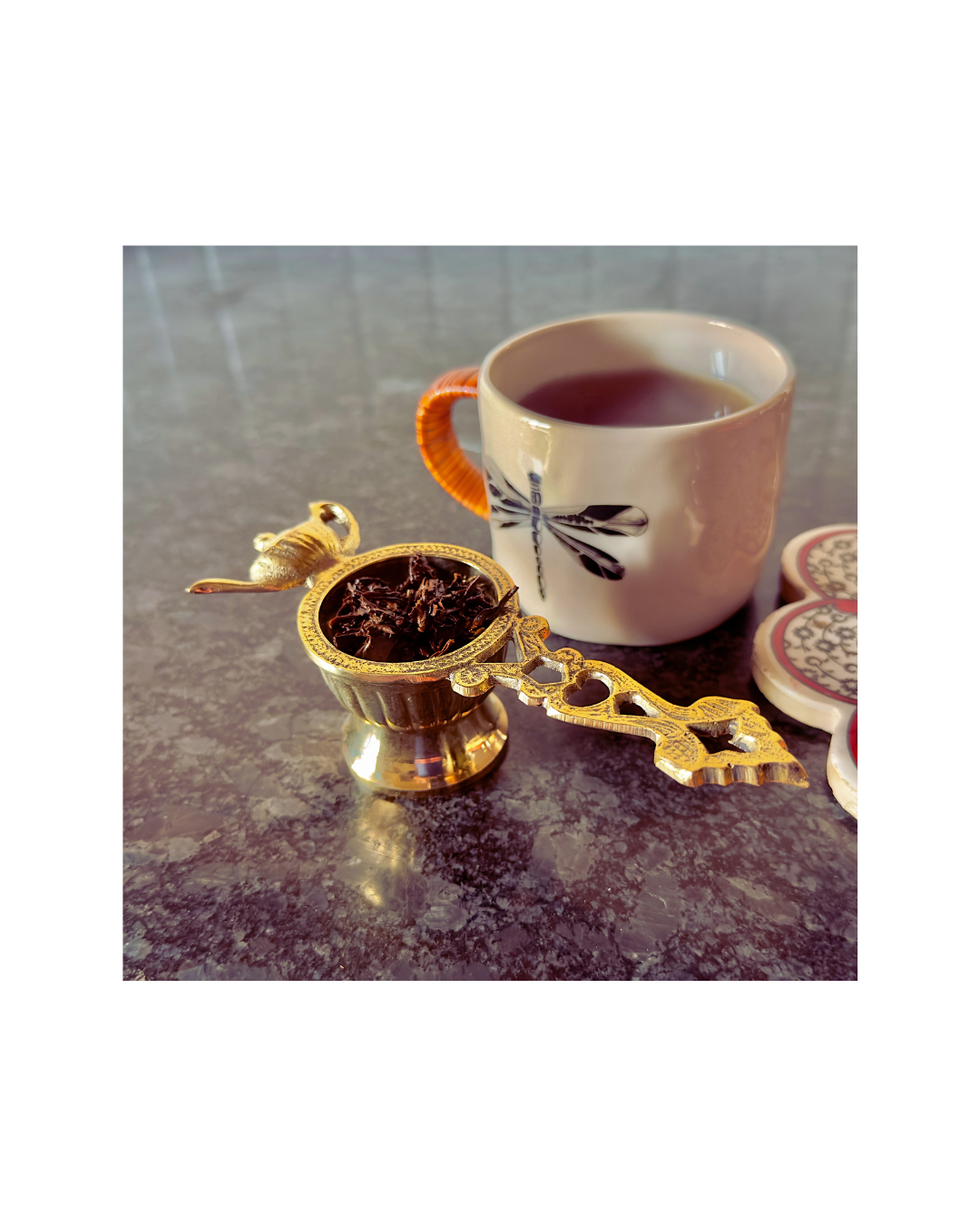 Brass Tea Strainer
