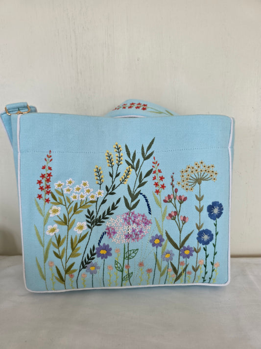 Bloom & Beyond - Hand-embroidered Kumstu bo Bag