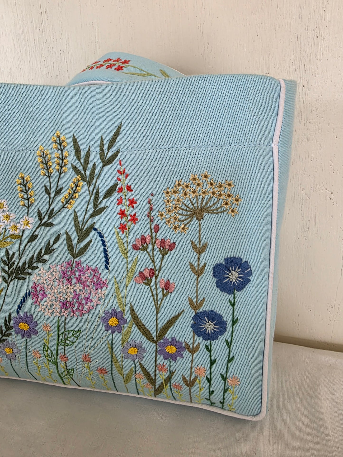 Bloom & Beyond - Hand-embroidered Kumstu bo Bag