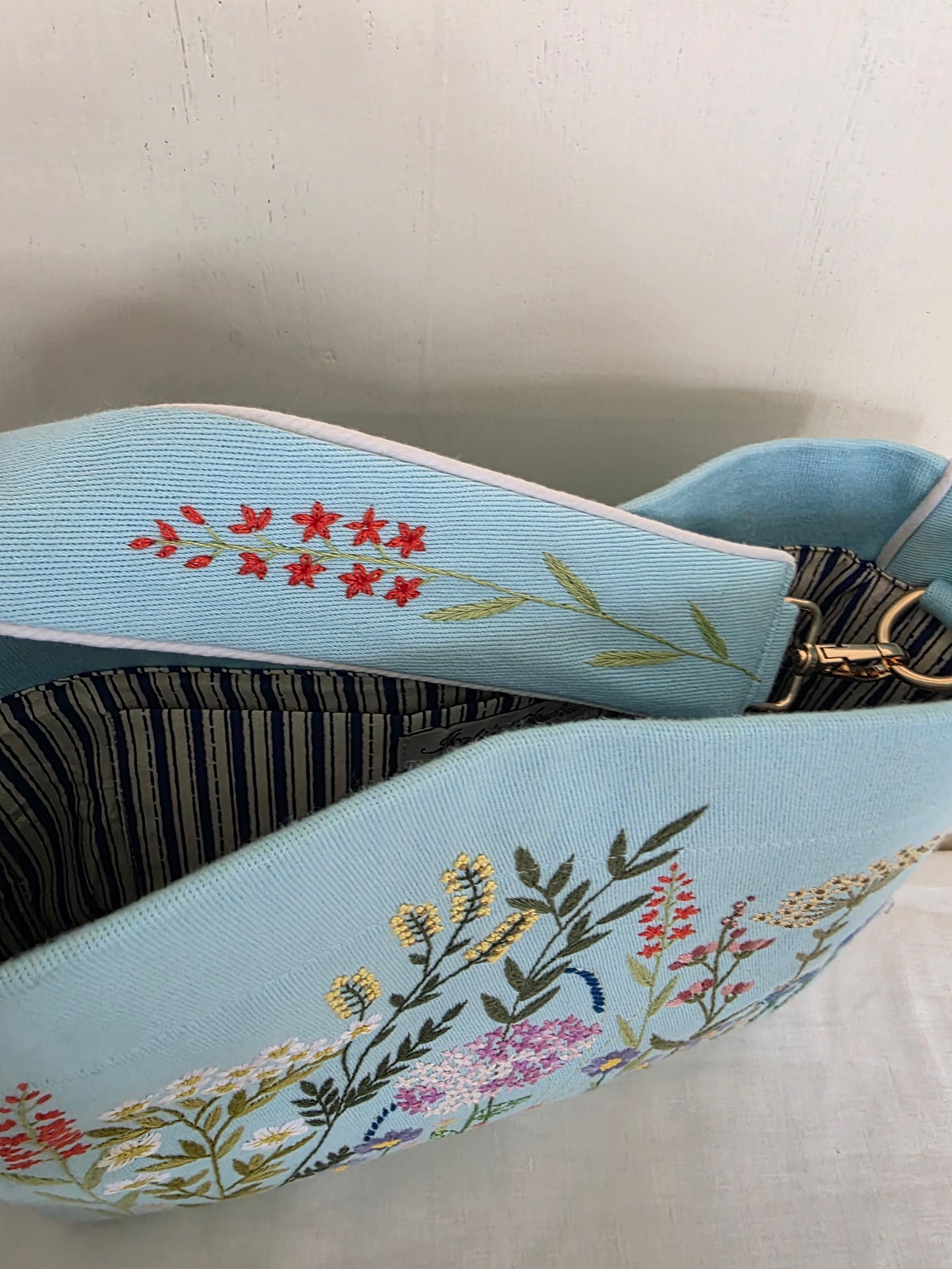 Bloom & Beyond - Hand-embroidered Kumstu bo Bag
