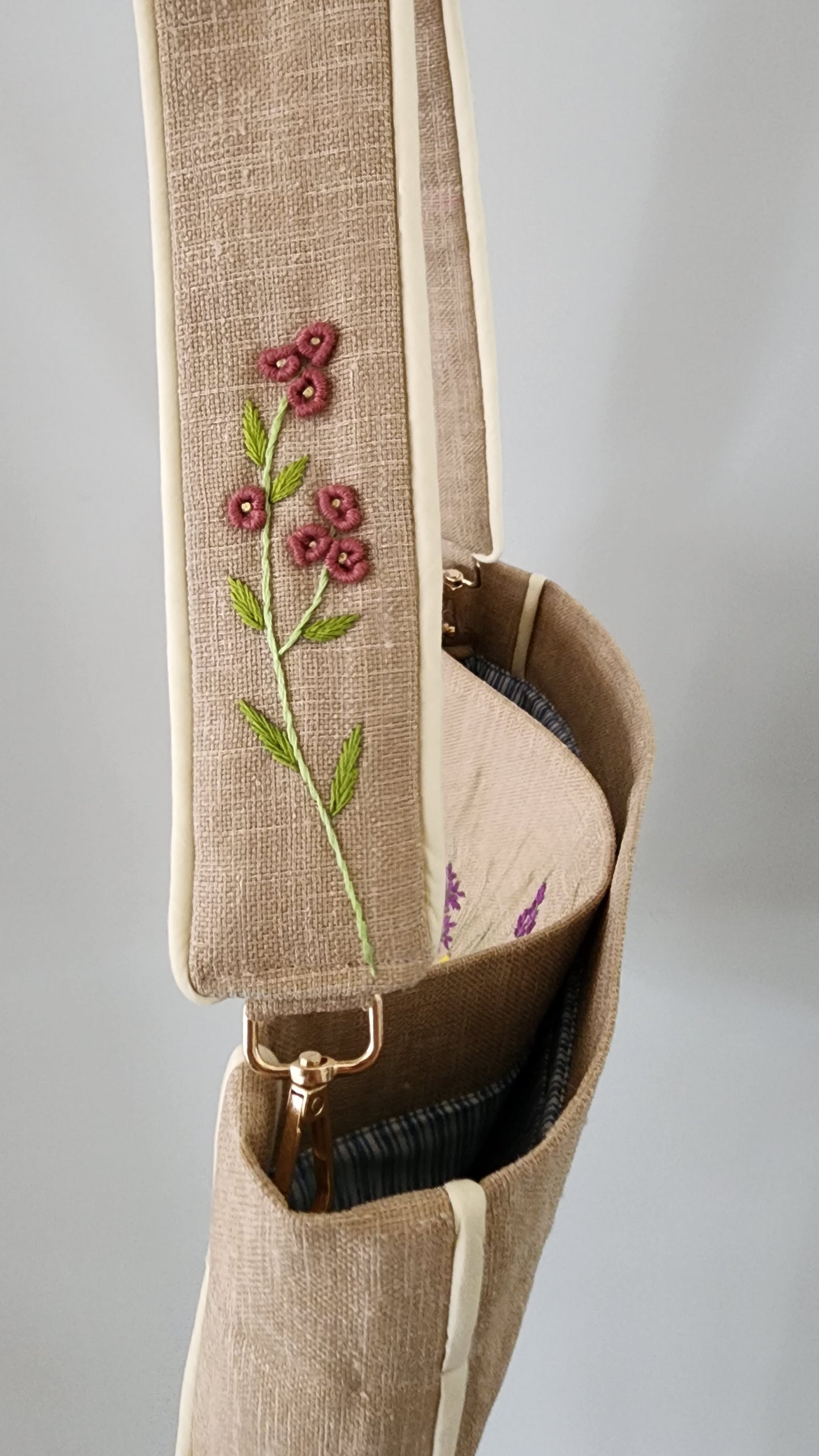 Ikali - Full Garden - Hand-embroidered Kumstu bo Bag