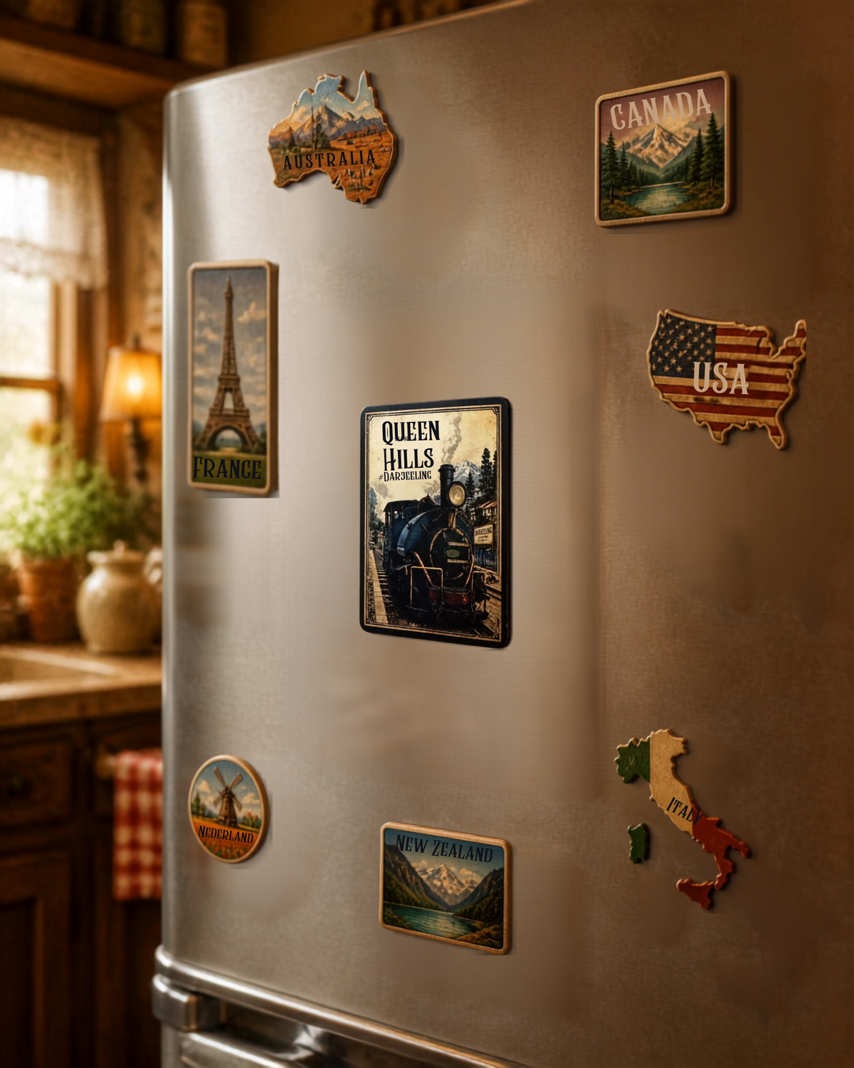 Fridge Magnet - Darjeeling Steam Toy Train