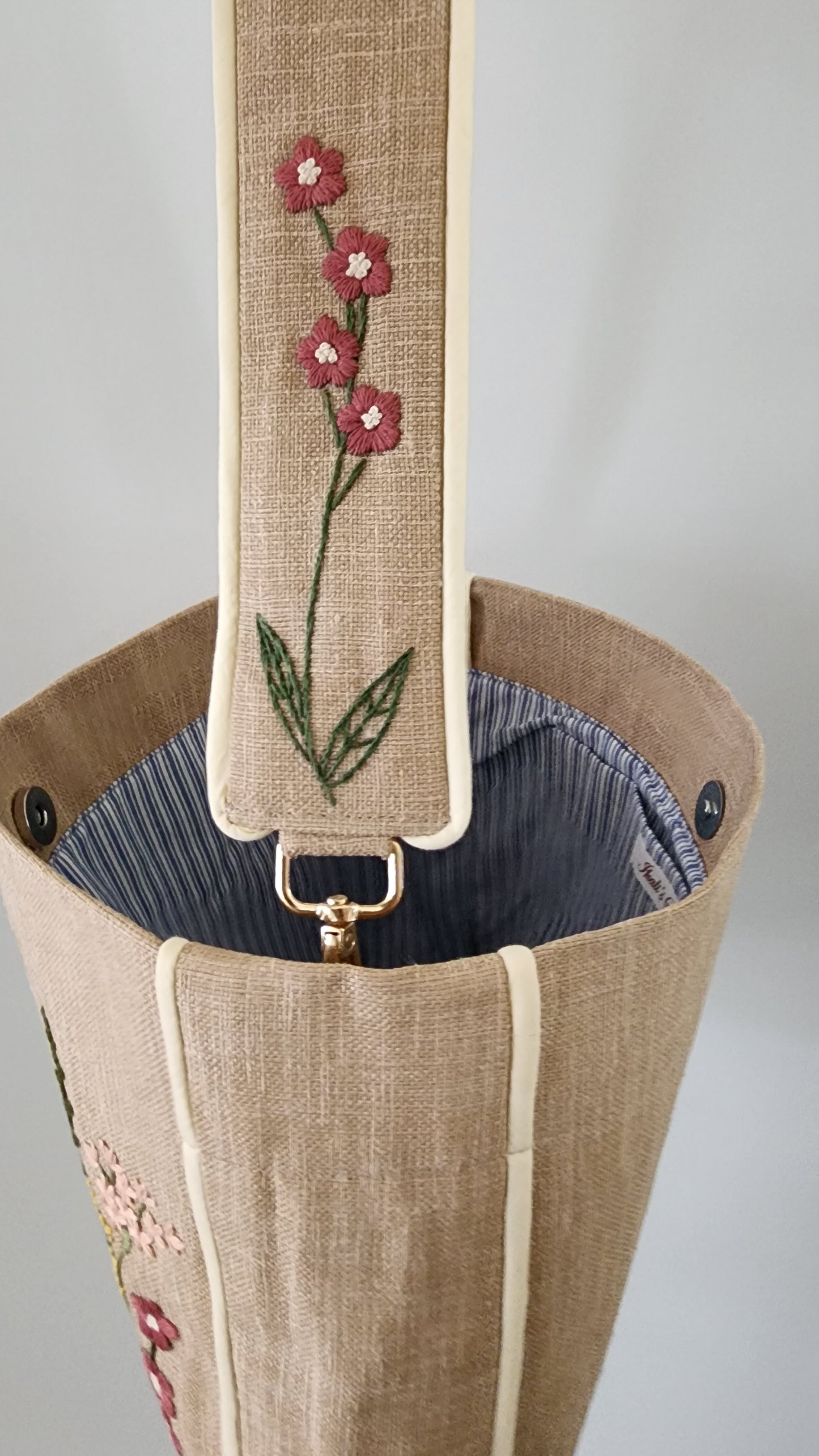 Ikali - Mix Garden - Hand-embroidered Kumstu bo Bag