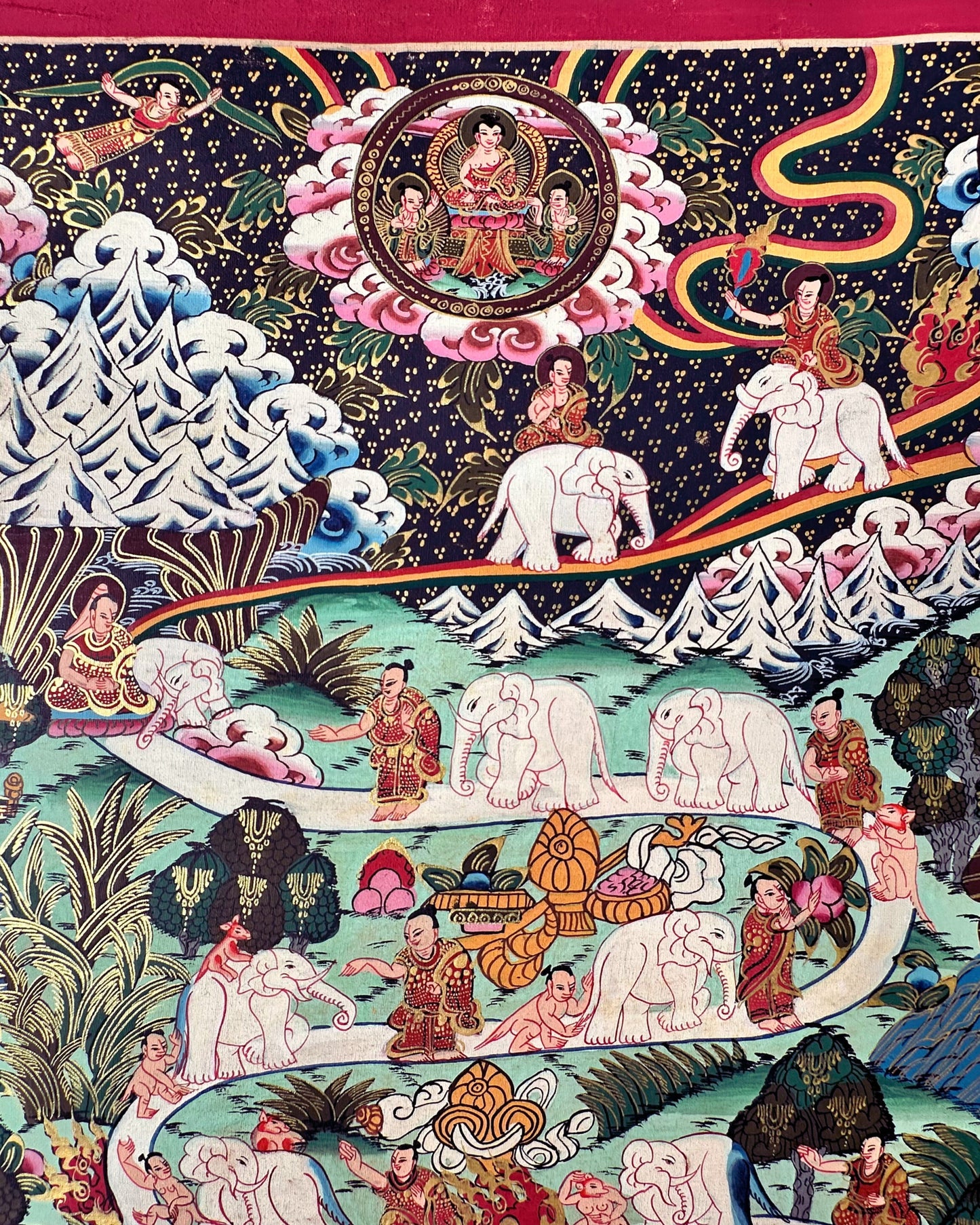 Way to Heaven: Way to Nirvana Thangka