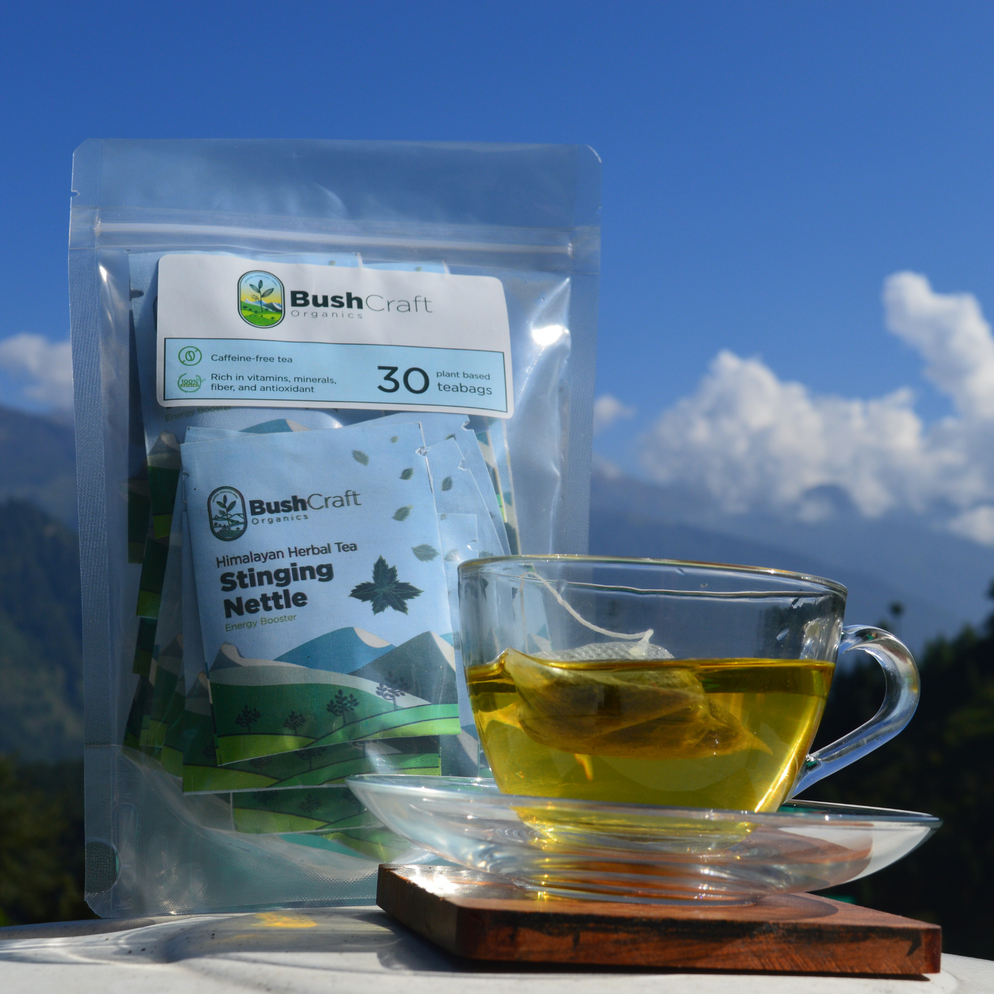 BushCraft Organics Stinging Nettle Herbal Tea