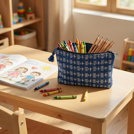 Chizami Weaves - Handwoven Utility Pouch