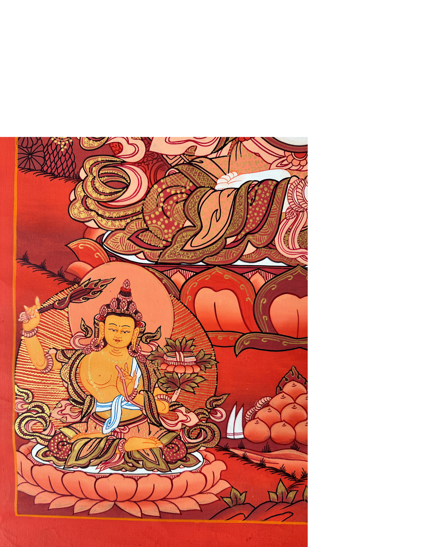 Buddha of Compassion, Avalokiteshvara (Sanskrit), Chenrezig (Tibetan) Thangka