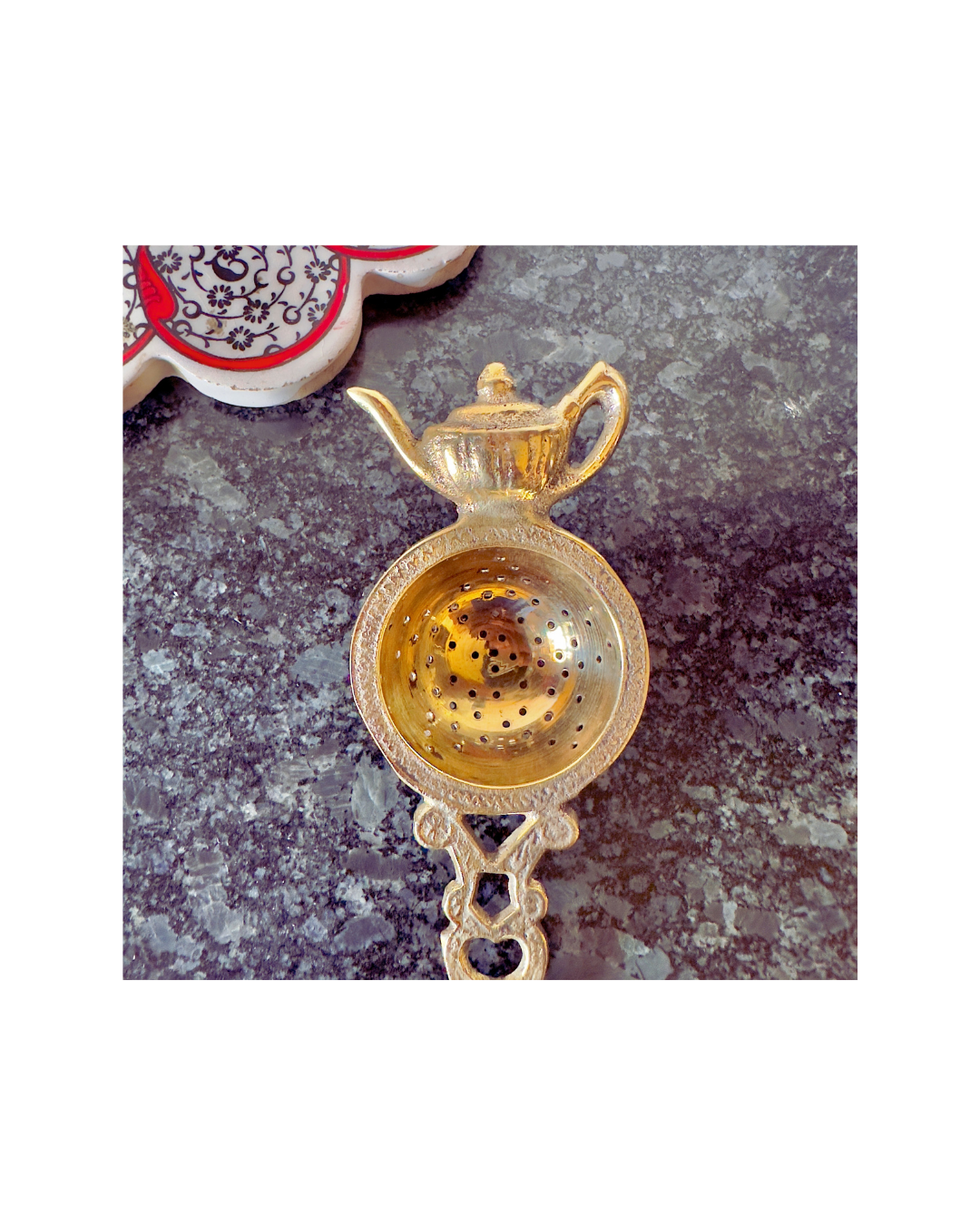 Brass Tea Strainer