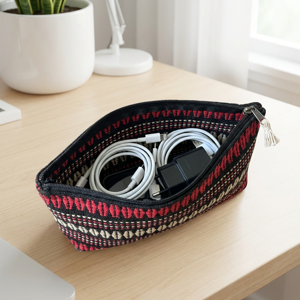 Chizami Weaves - Handwoven Utility Pouch