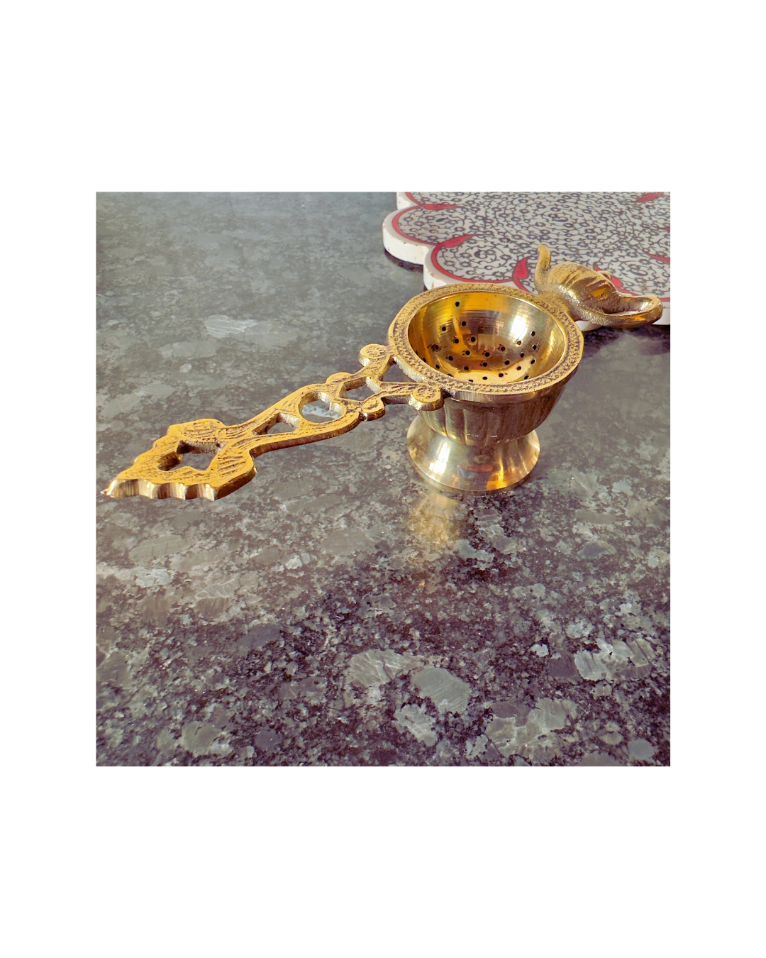 Brass Tea Strainer