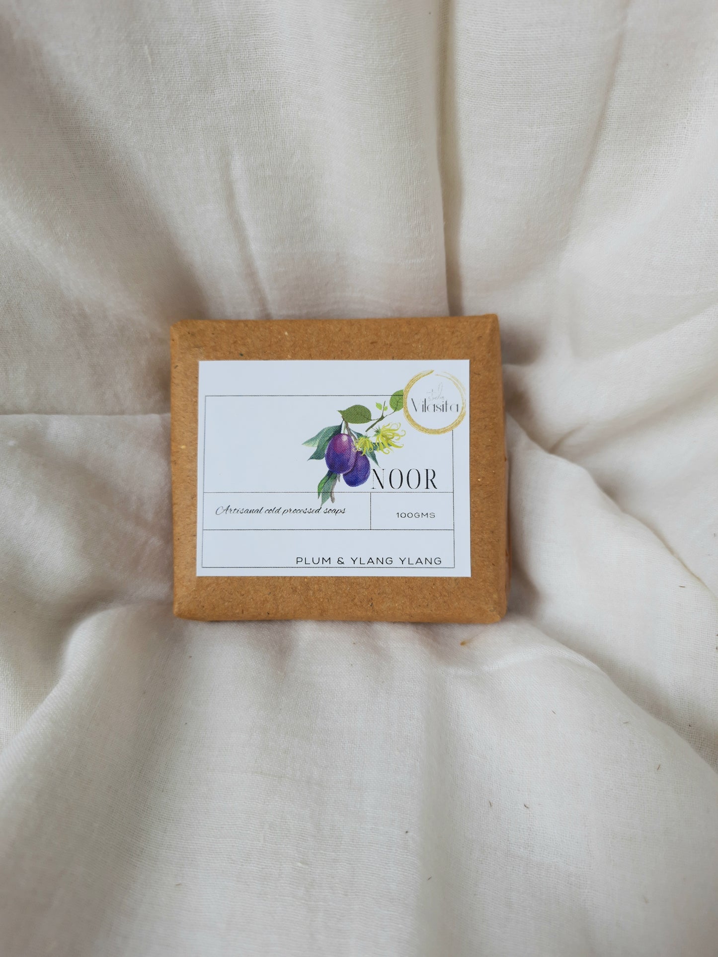 Studio Vilasita - Noor - Plum & Ylang ylang - Handmade Soap