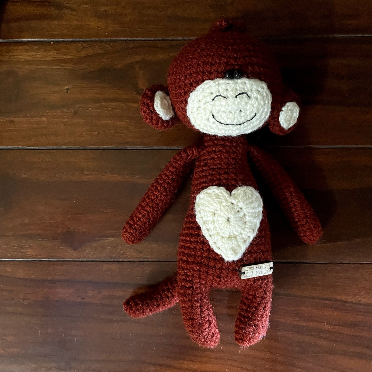 Magical Beings - Naughty Monkey Crochet Toy