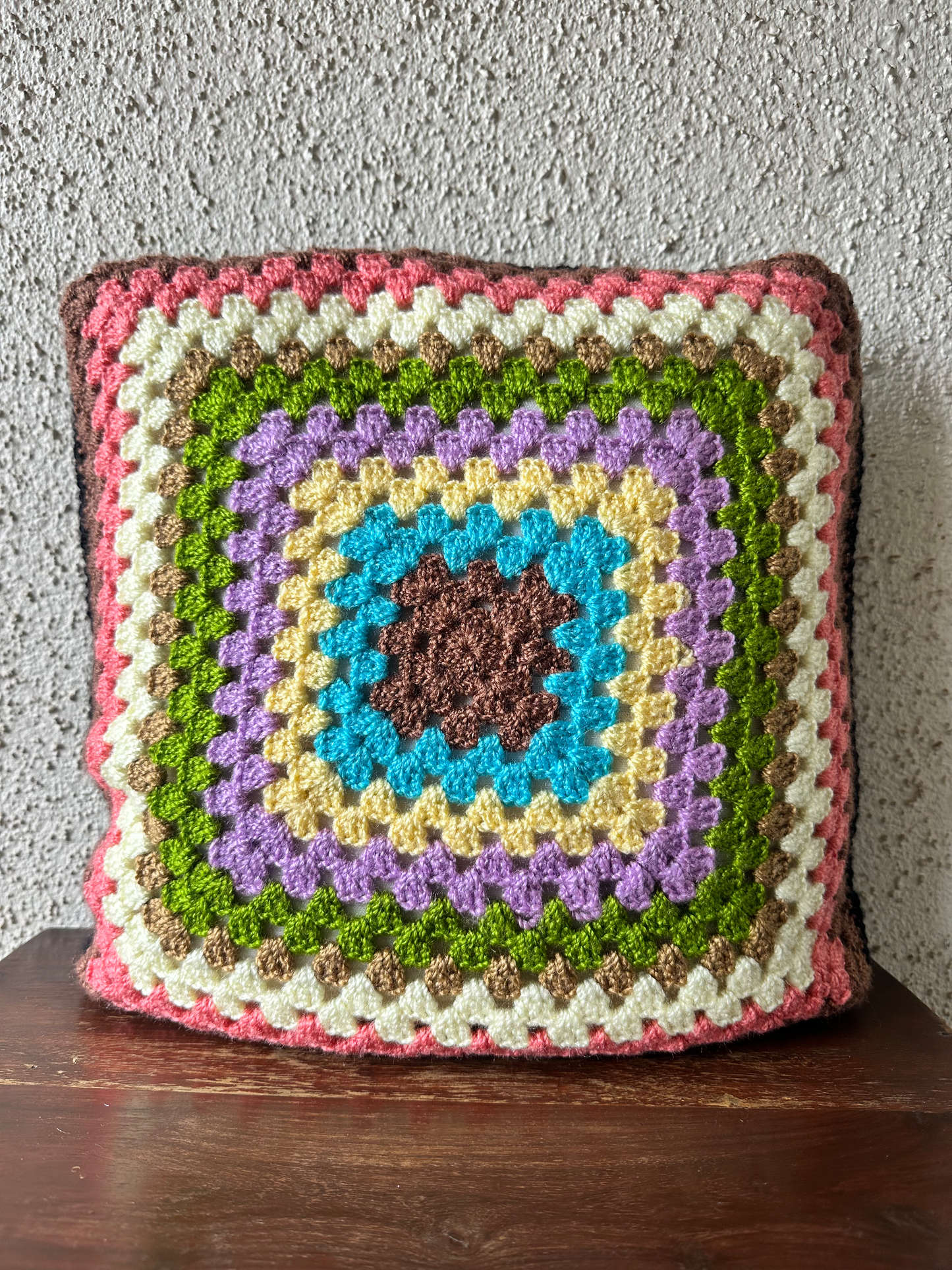 Hand-crochet Reversible Cushion Cover (Set of 2)