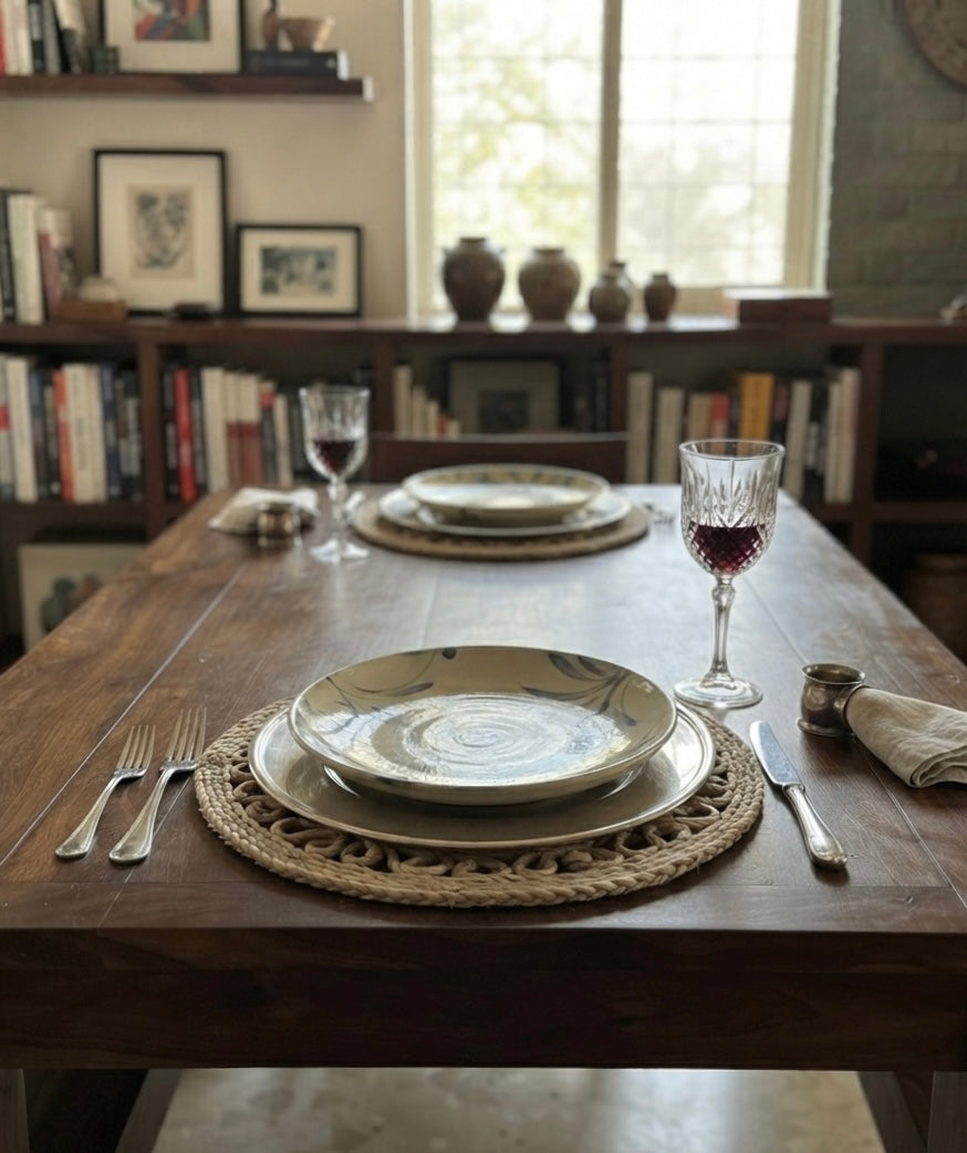 Handwoven Jute Plate Mat