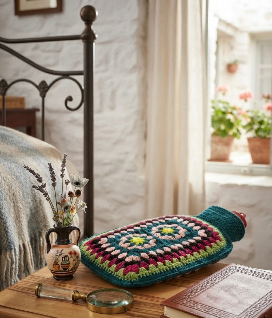 Hand-crochet Hot Water Bag Cover