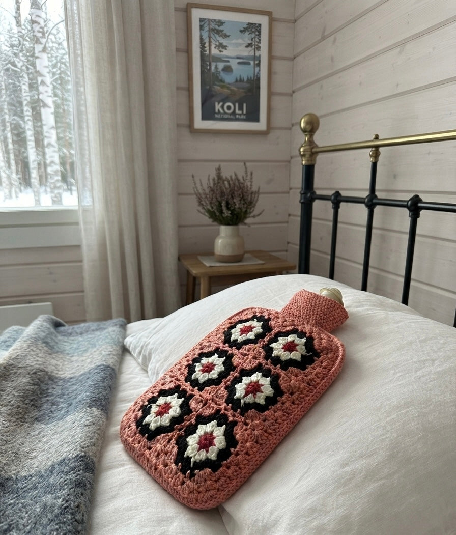 Hand-crochet Hot Water Bag Cover
