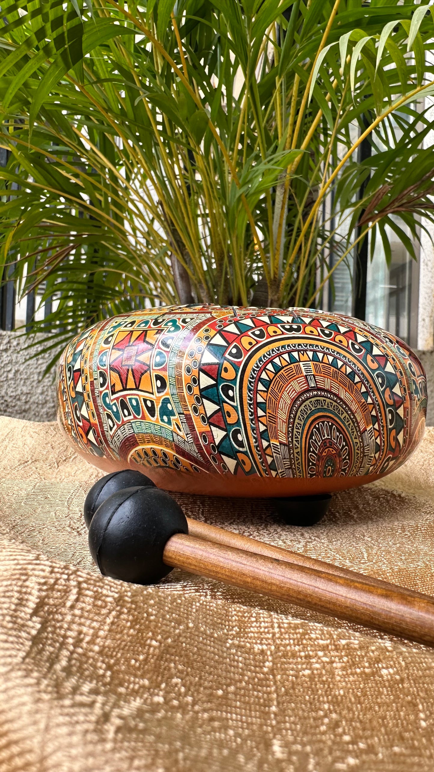 Happy Drum - Small (6.5 inch) - Tongue Drum/Tank Drum