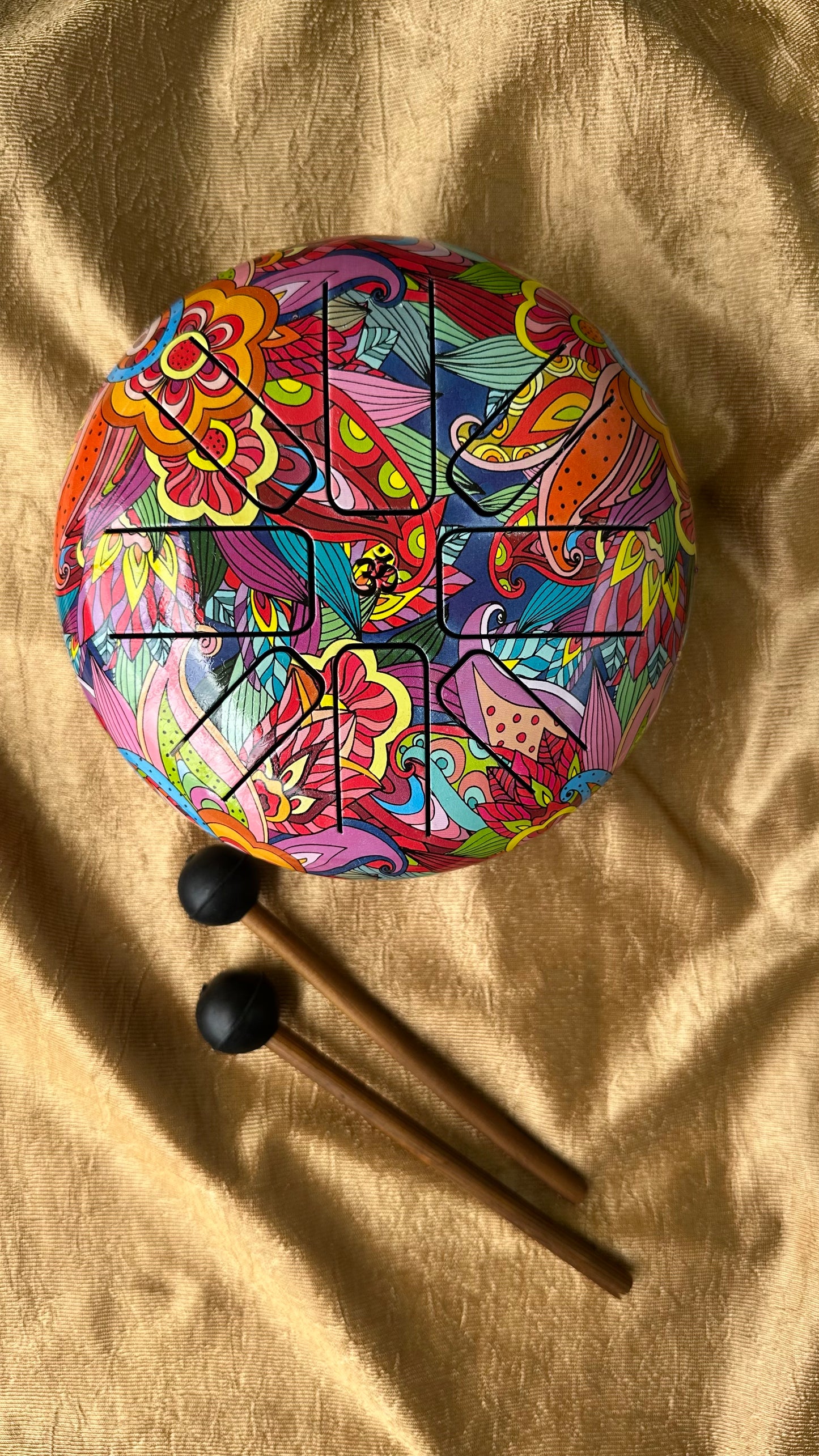 Happy Drum - Small (6.5 inch) - Tongue Drum/Tank Drum