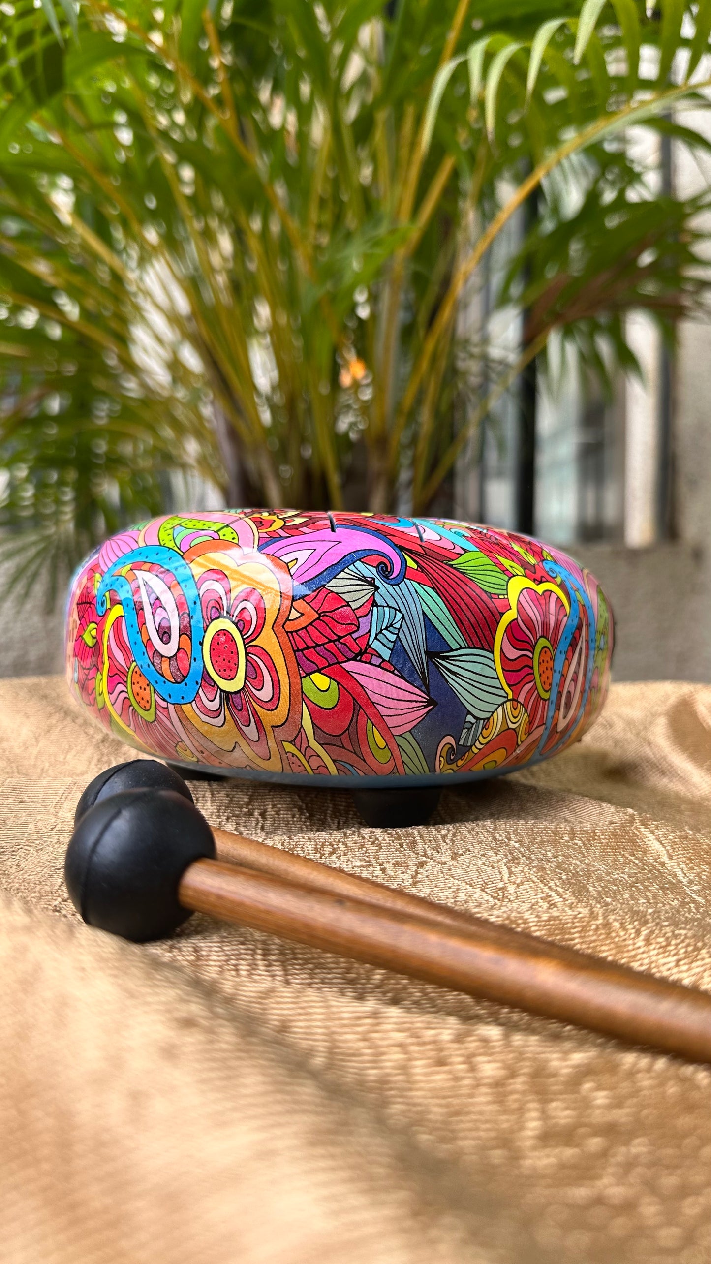 Happy Drum - Small (6.5 inch) - Tongue Drum/Tank Drum