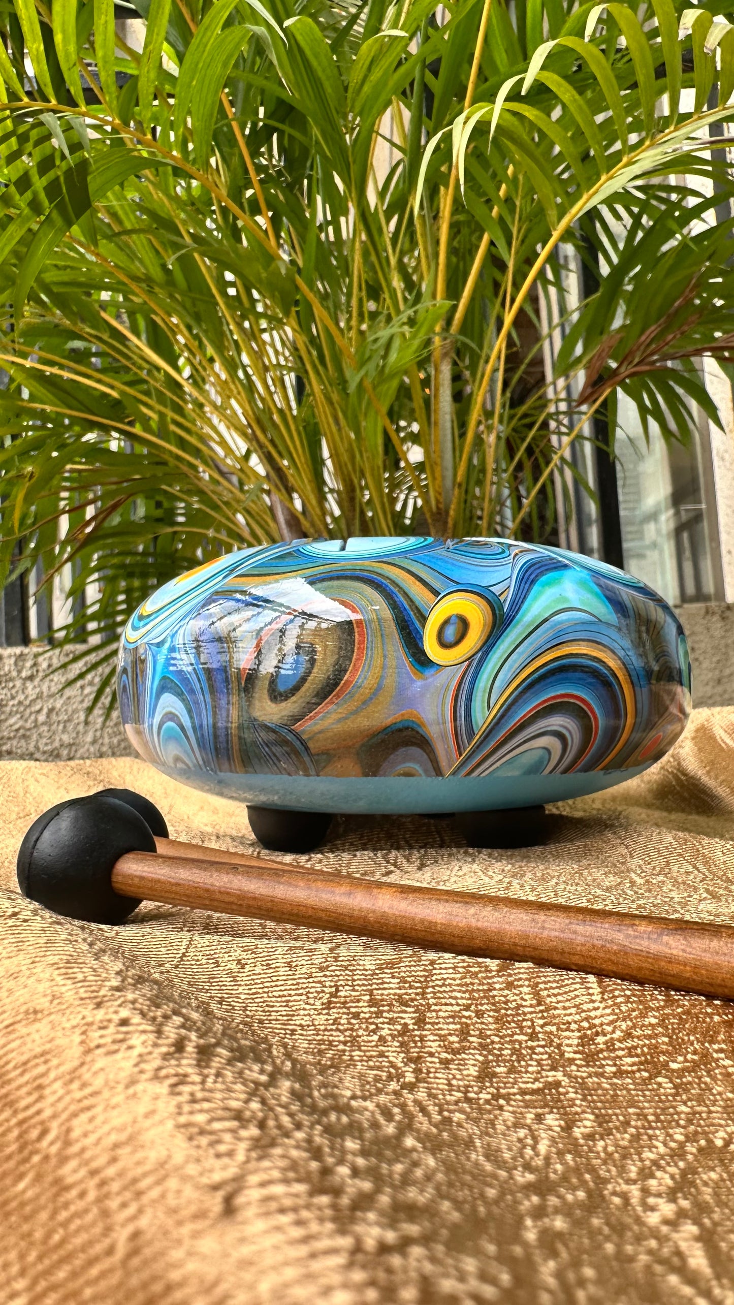 Happy Drum - Small (6.5 inch) - Tongue Drum/Tank Drum