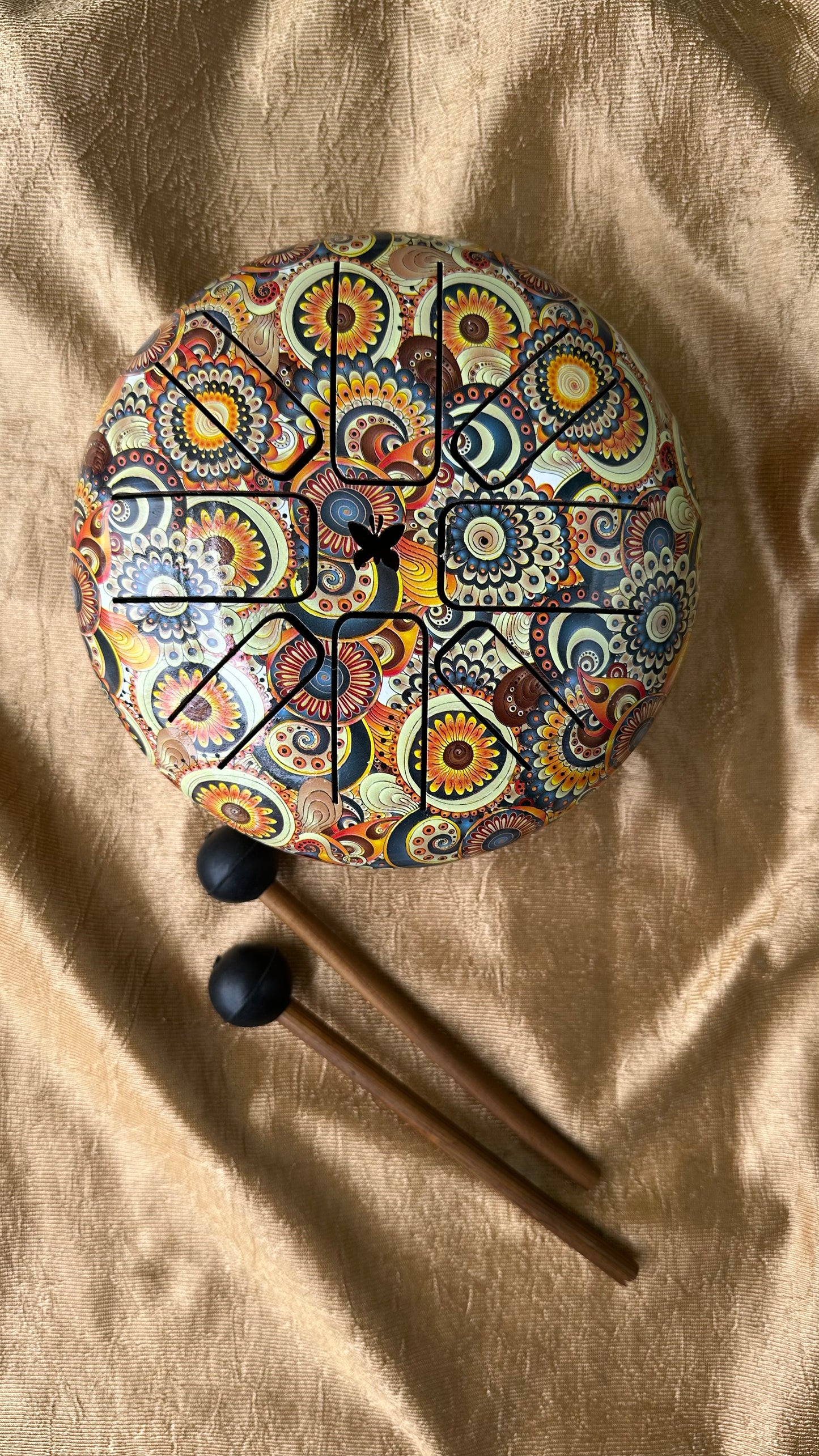 Happy Drum - Small (6.5 inch) - Tongue Drum/Tank Drum